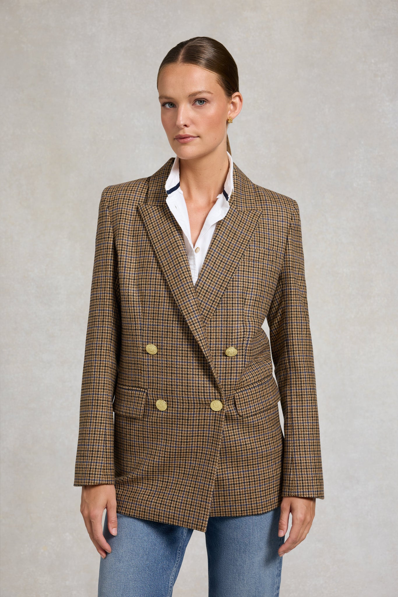 Belgravia Blazer (Abbot Check Tweed)