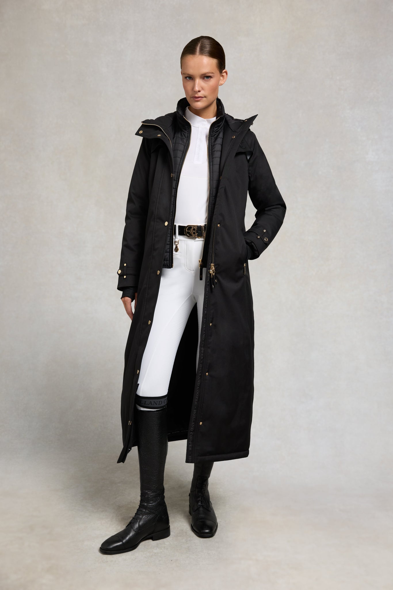 Longline Training Coat (Black)