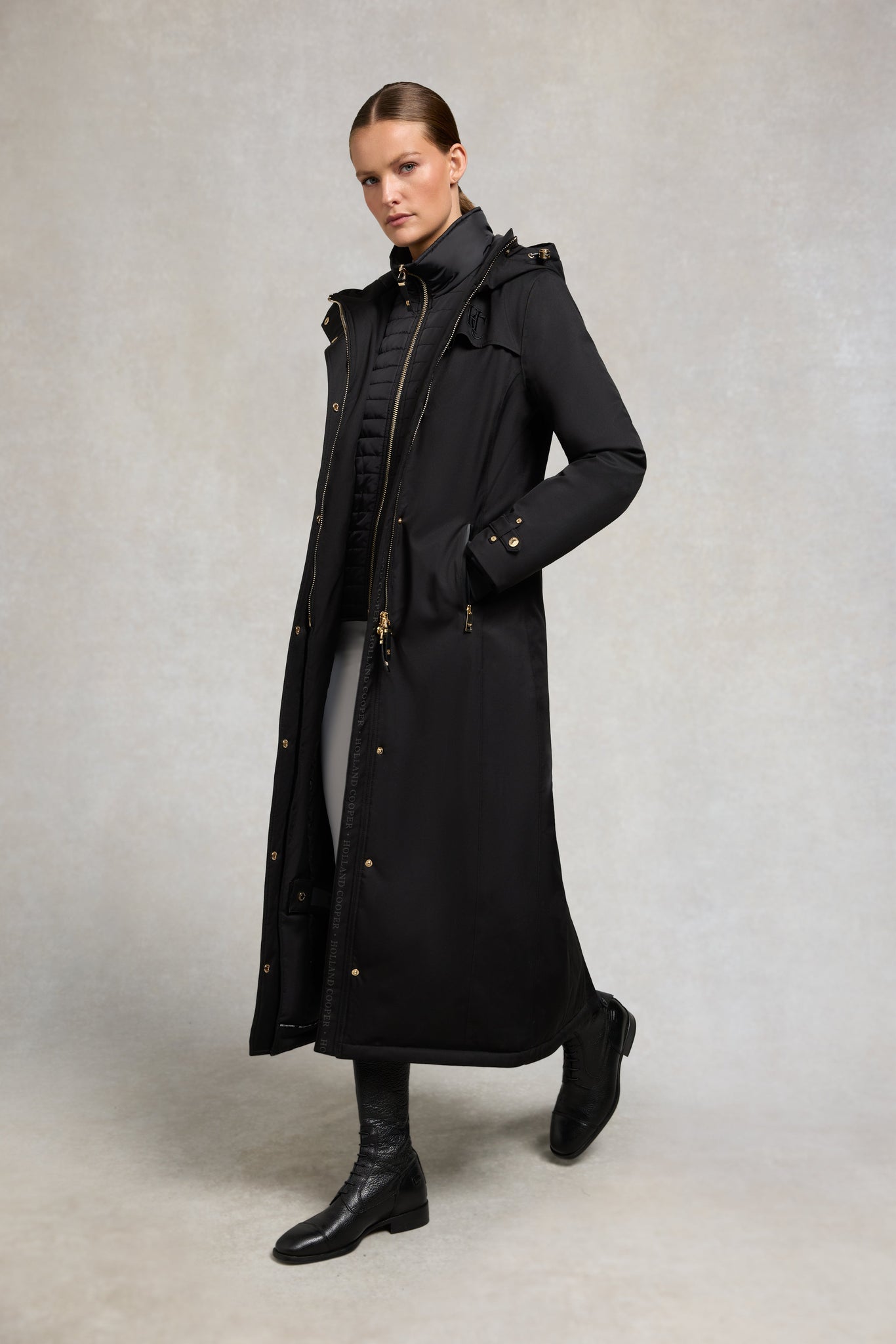 Longline Training Coat (Black)