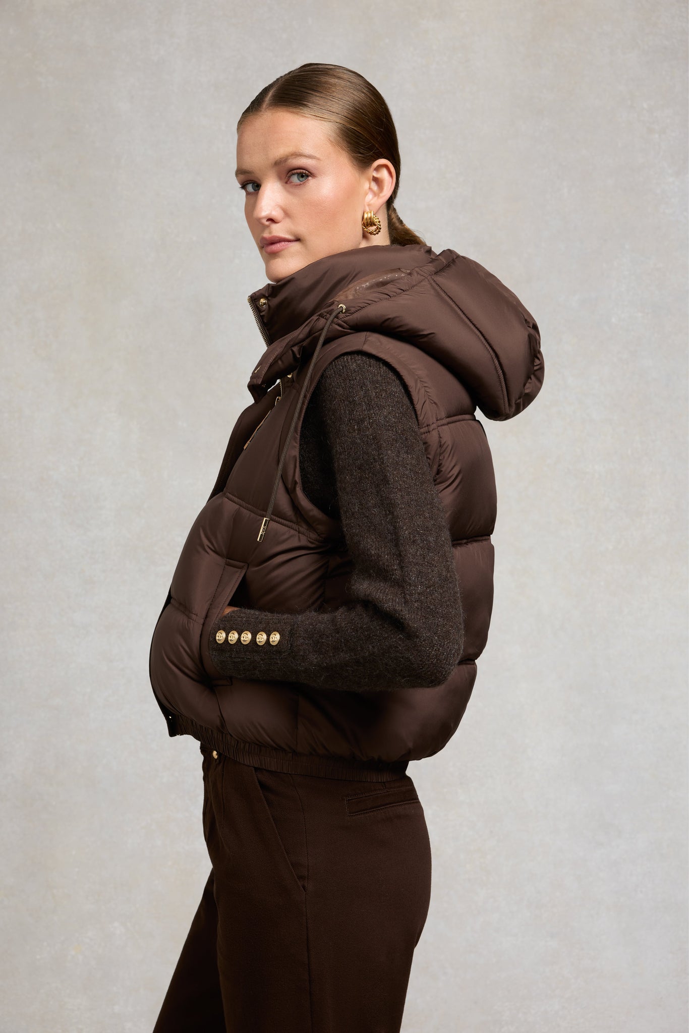 Milton Convertible Jacket (Chocolate)