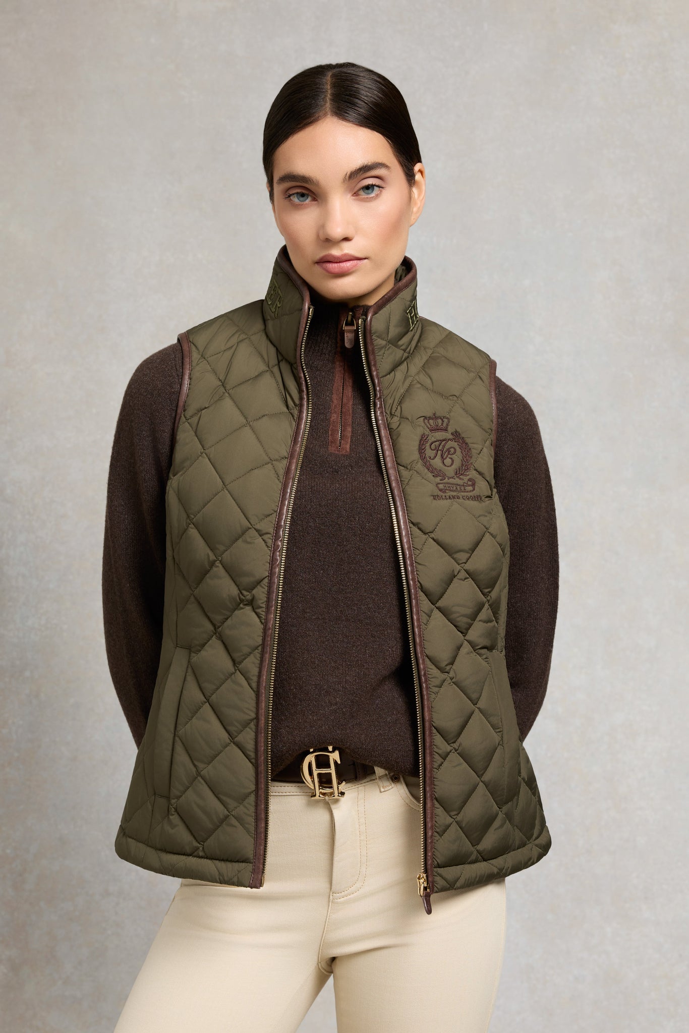 Lightweight Country Gilet (Khaki)