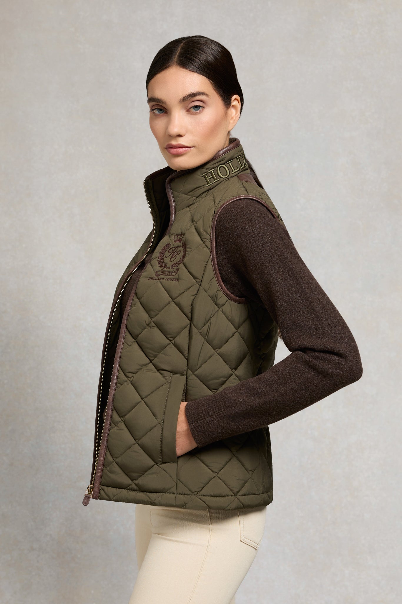 Lightweight Country Gilet (Khaki)
