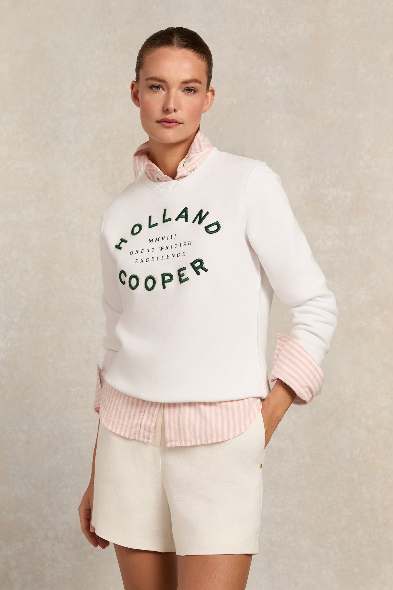Varsity Crew (White)