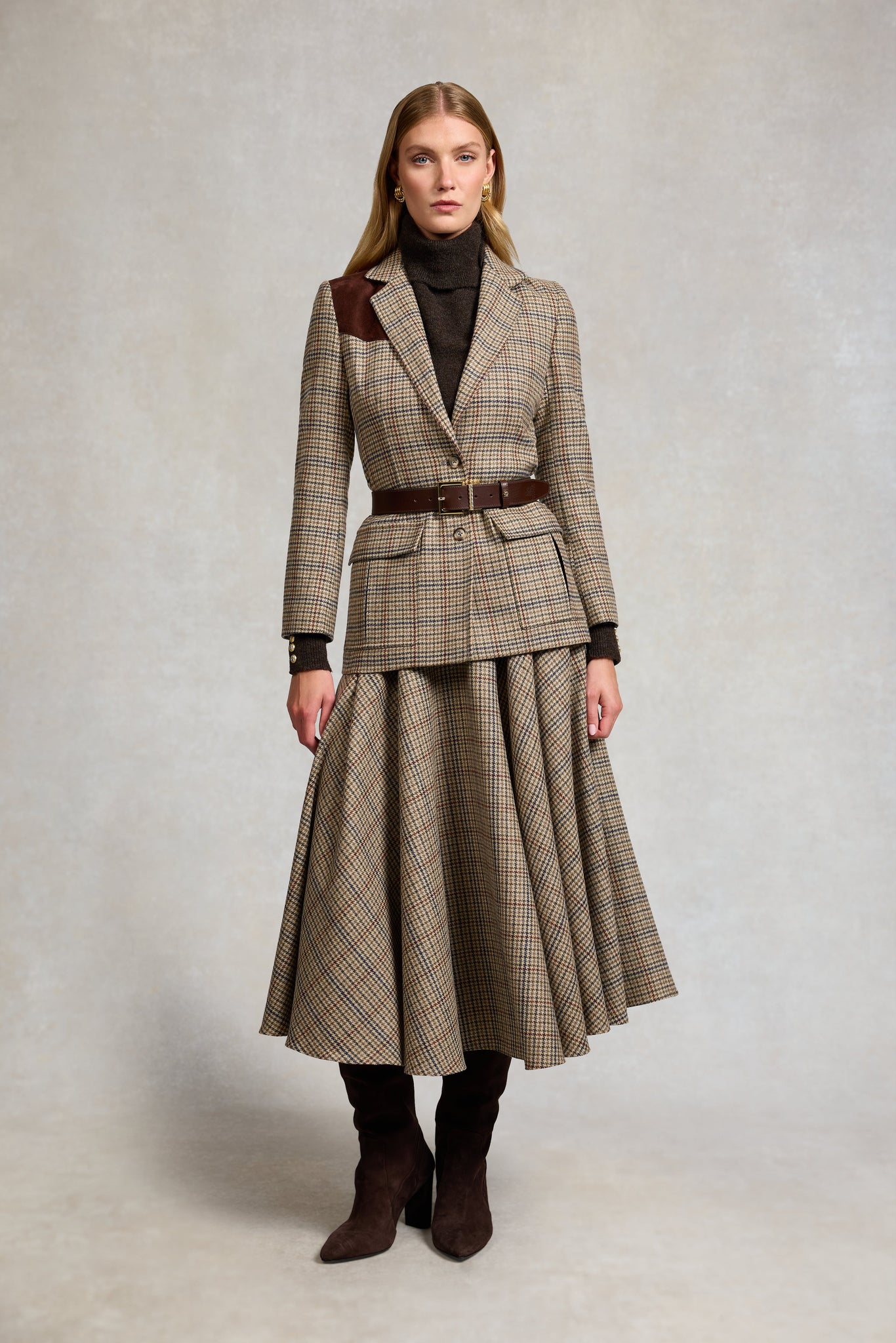 Buckingham Classic Belt (Tan Chocolate)