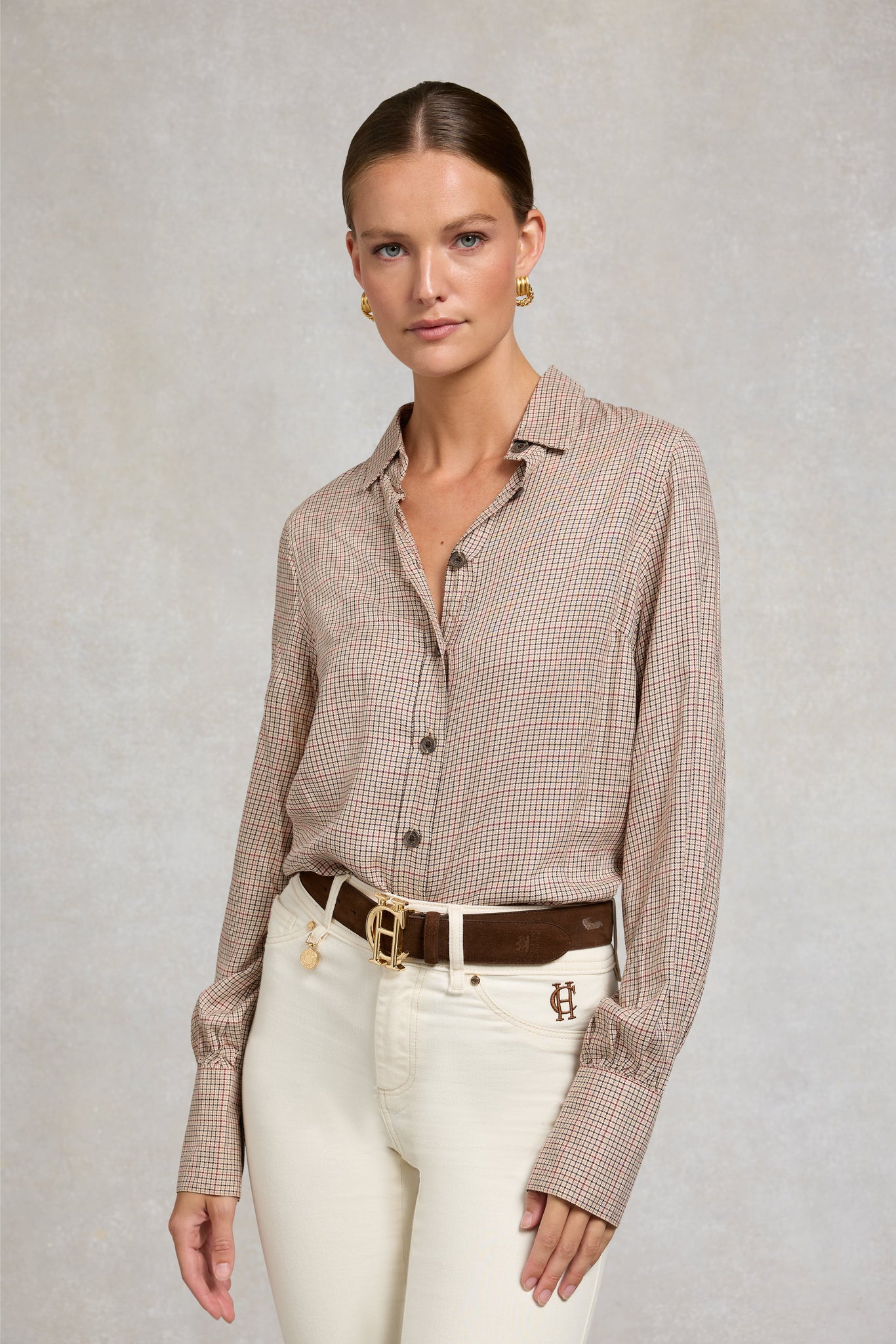 Heritage Shirt (Oatmeal Check)