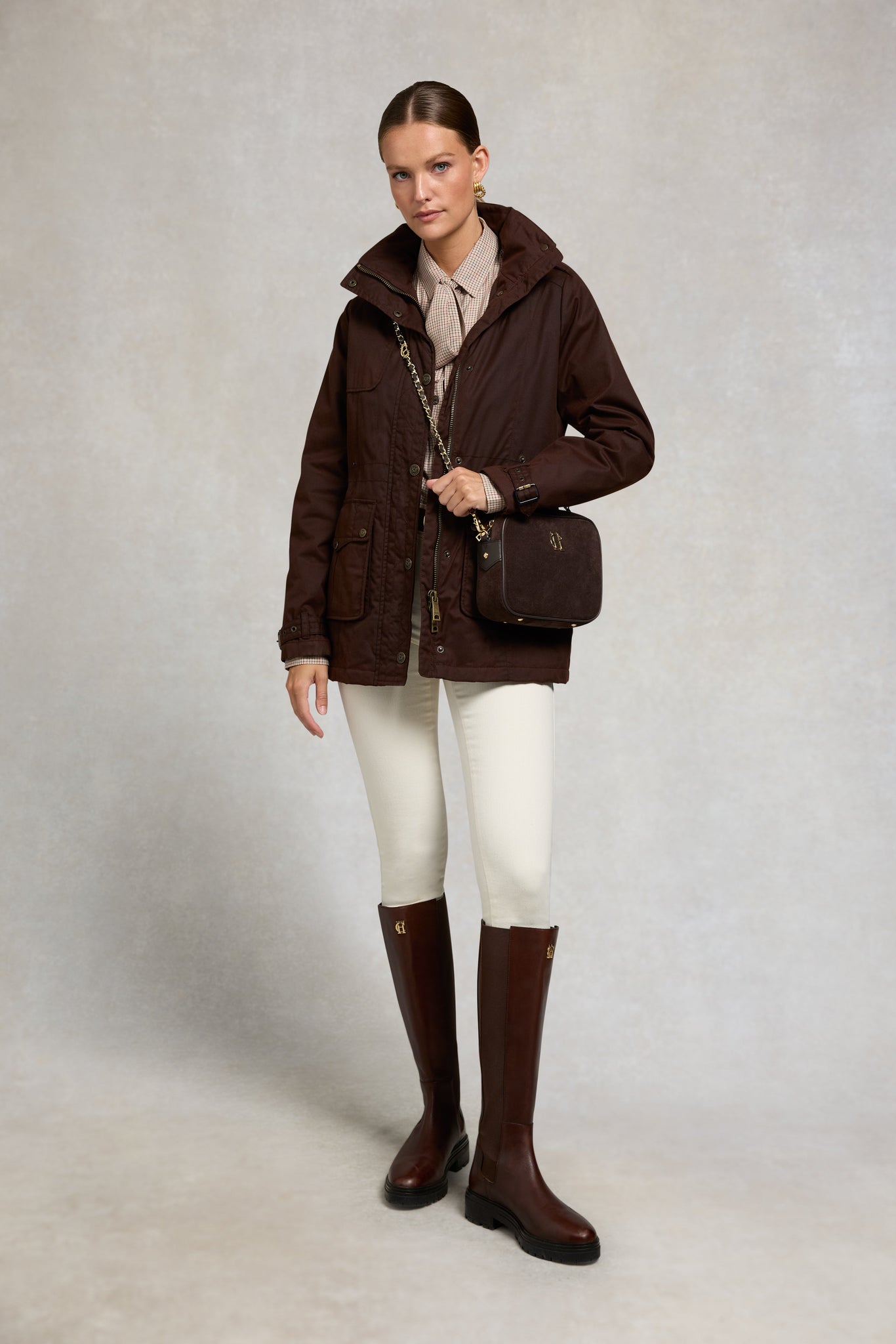 Heritage Shirt (Oatmeal Check)