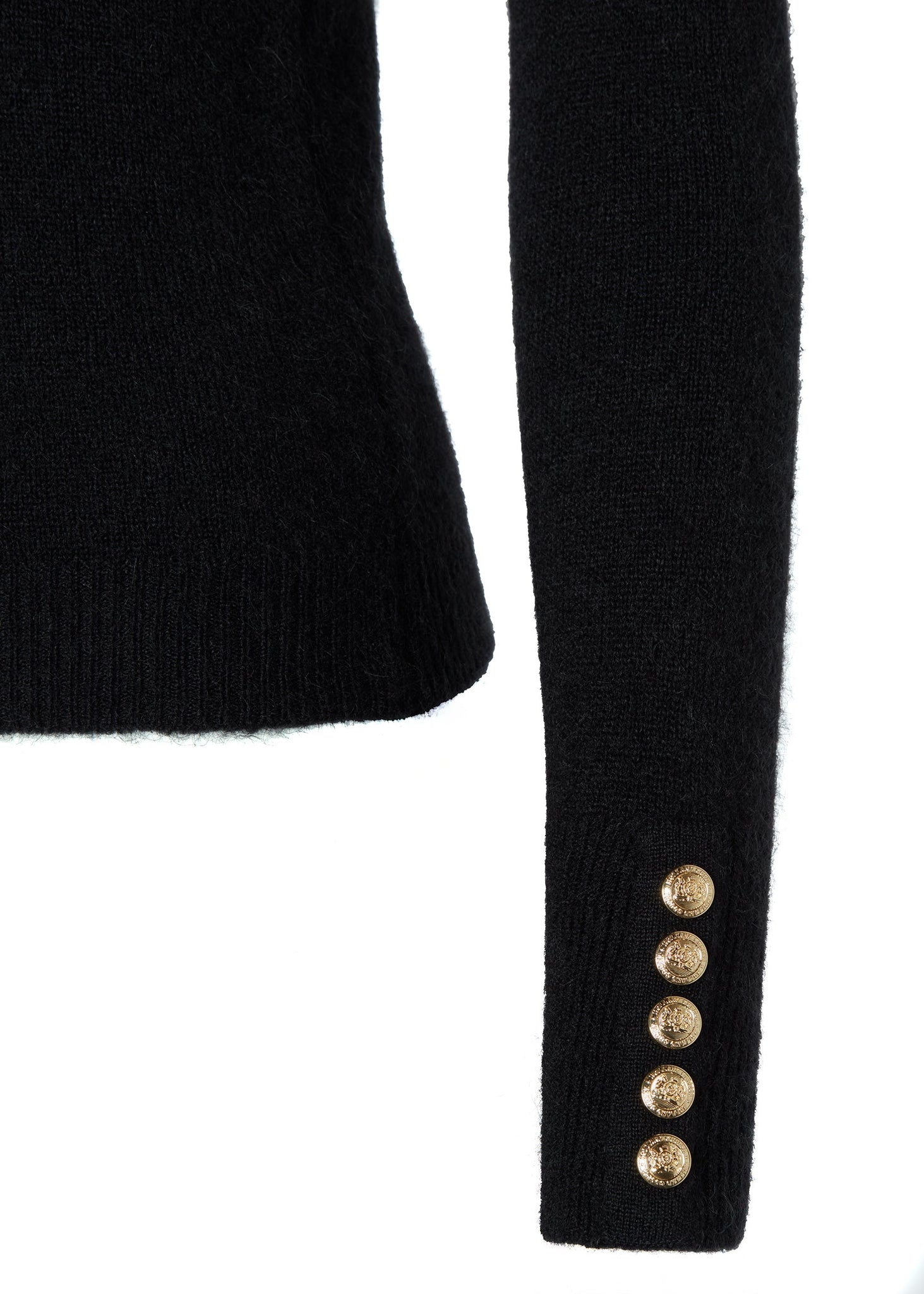 Amy Crew Neck Knit (Black)