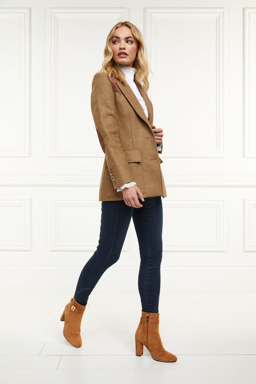 Mayfair Suede Ankle Boot (Tan)