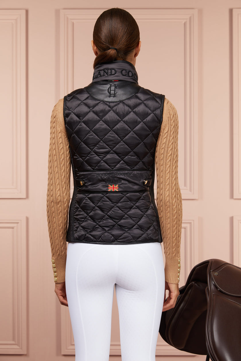 Carl Hester Gilet (Black)