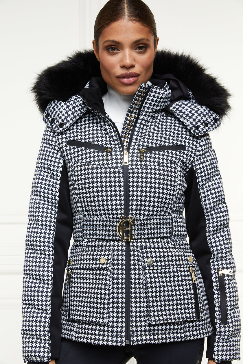 Ski Jacket (Houndstooth)