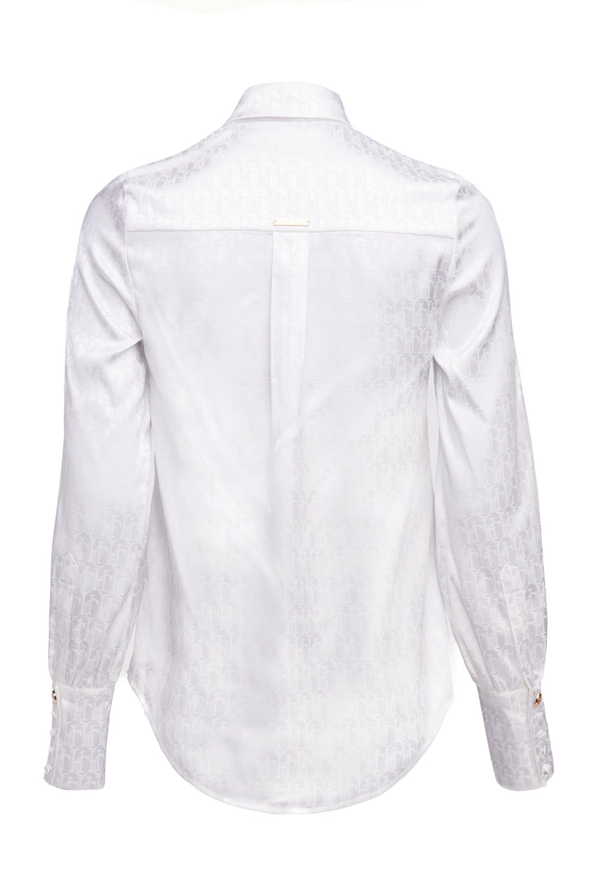 Penny Jacquard Shirt (White)