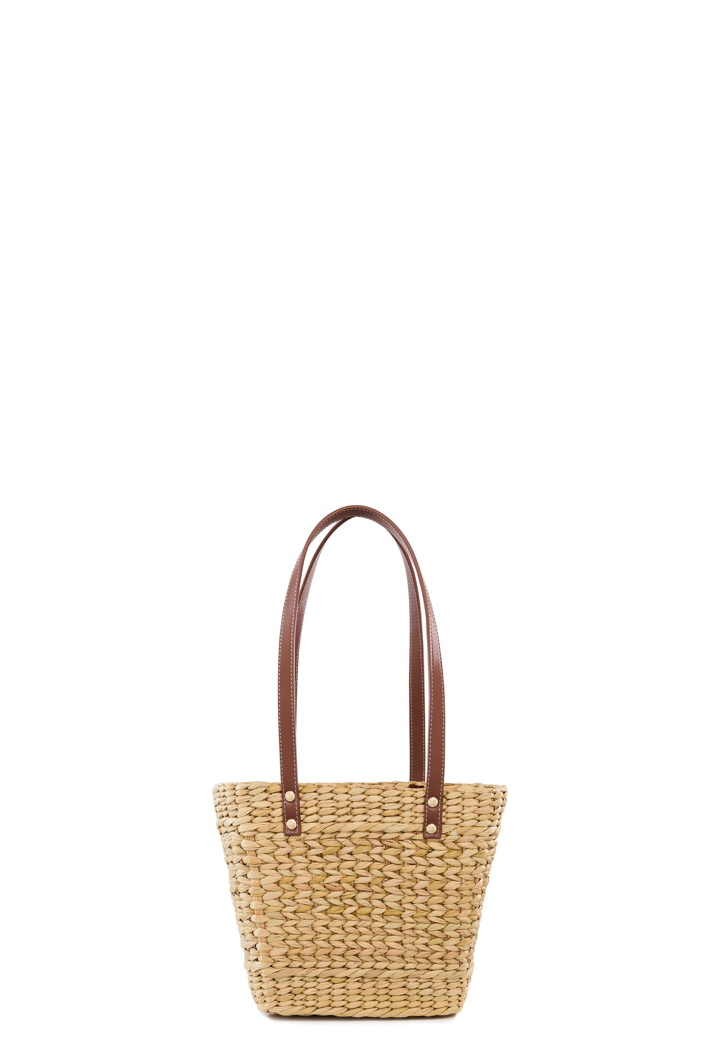 Amalfi Mini Basket Bag (Natural Tan)