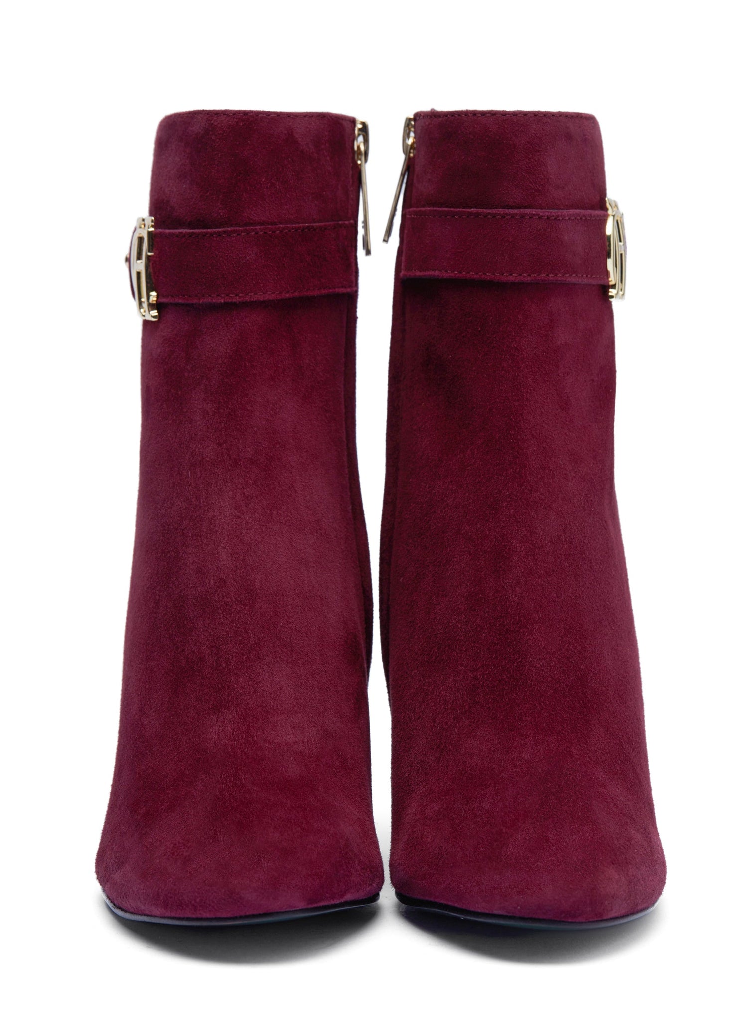 Mayfair Suede Ankle Boot (Merlot)