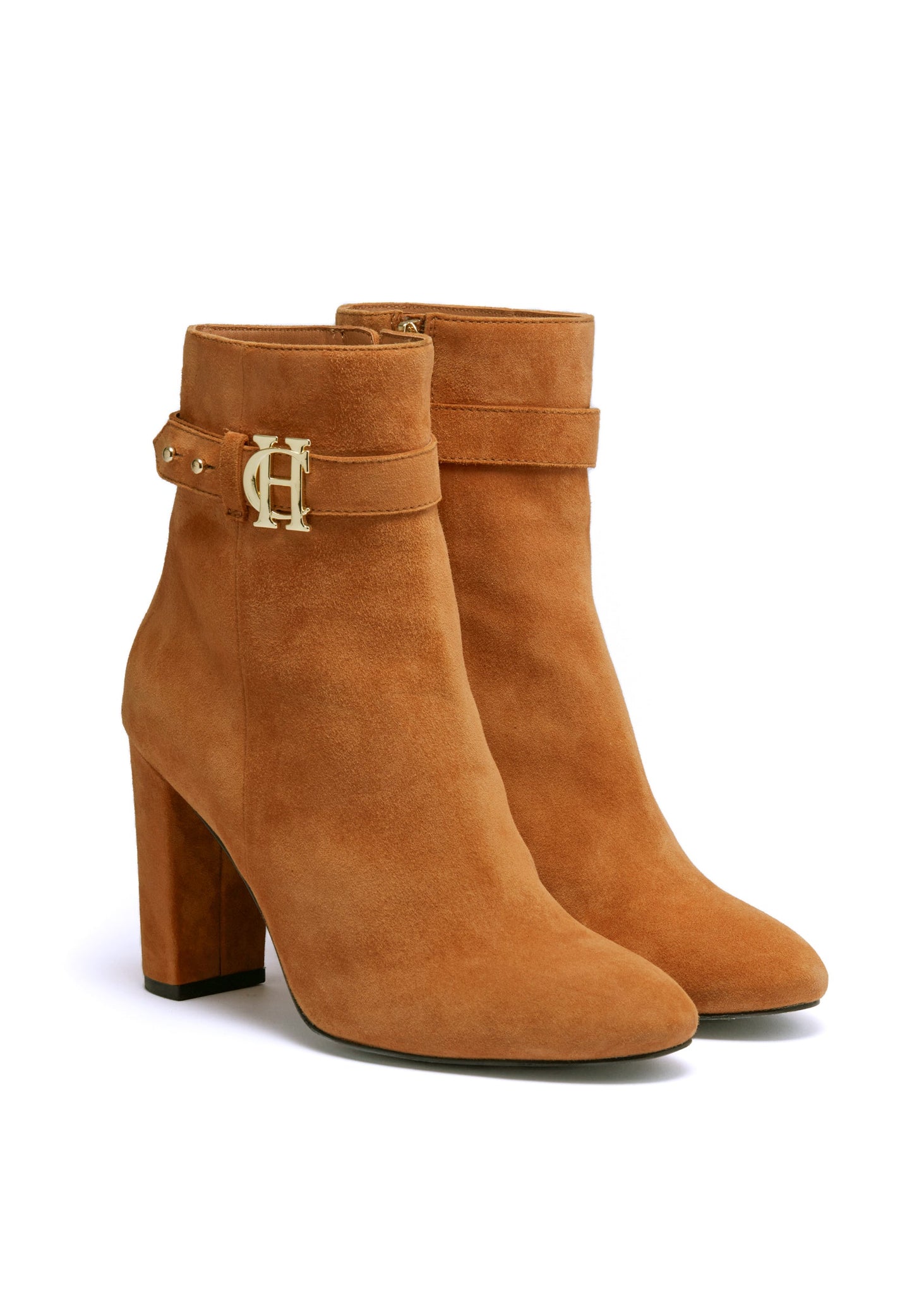 Mayfair Suede Ankle Boot (Tan)