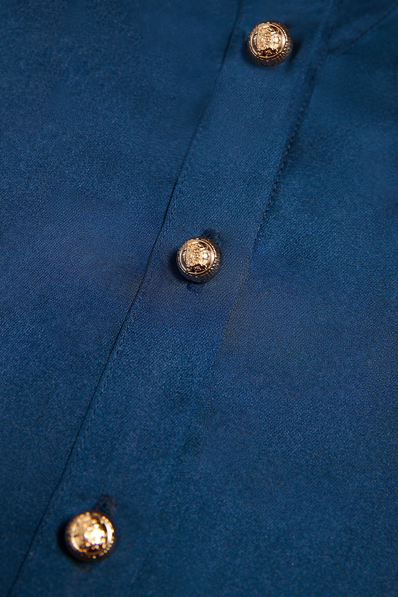 Annie V-Neck Shirt (Petrol)