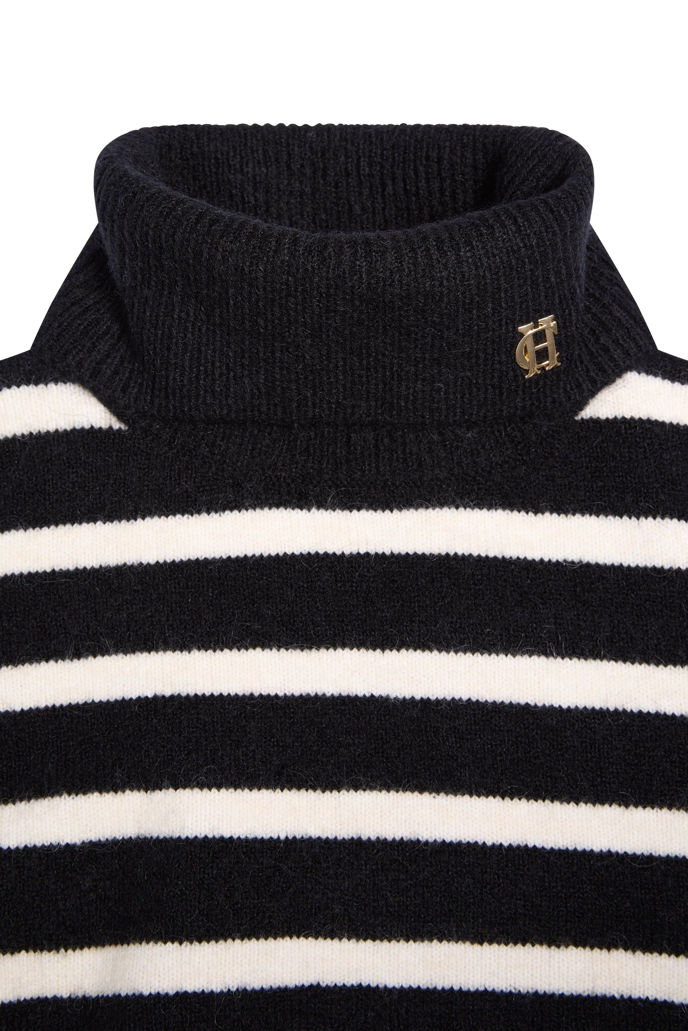 Antonia Roll Neck Knit (Black)