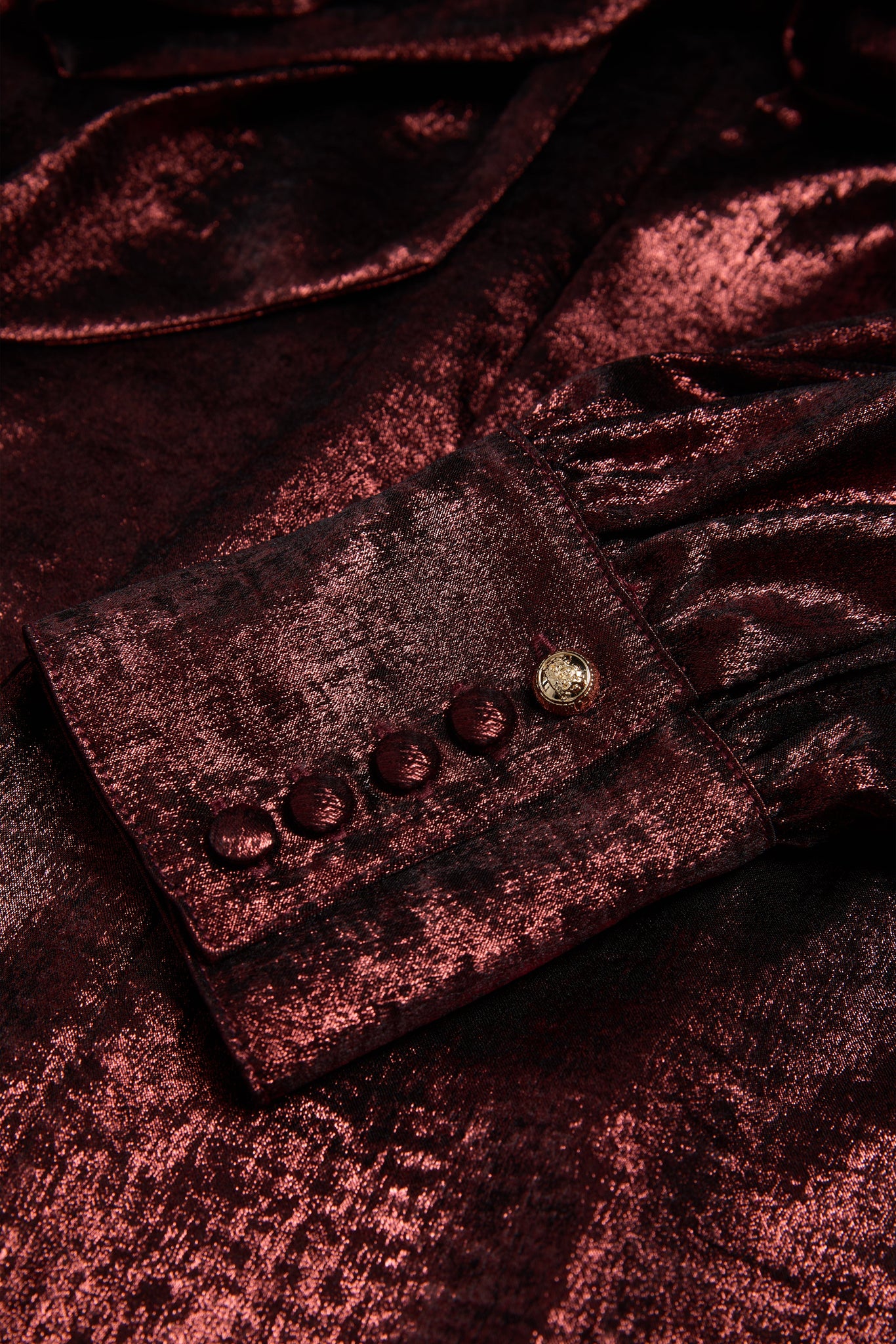 Ariella Sparkle Blouse (Red Sparkle)