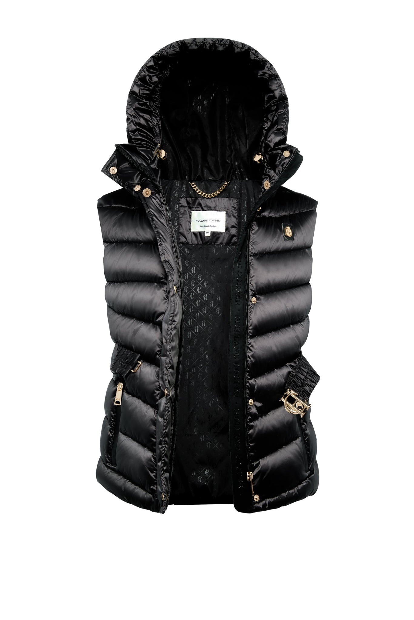Arosa Gilet (Deep Black)