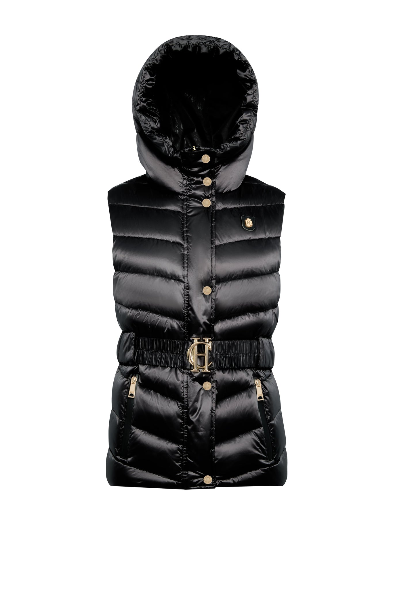 Arosa Gilet (Deep Black)