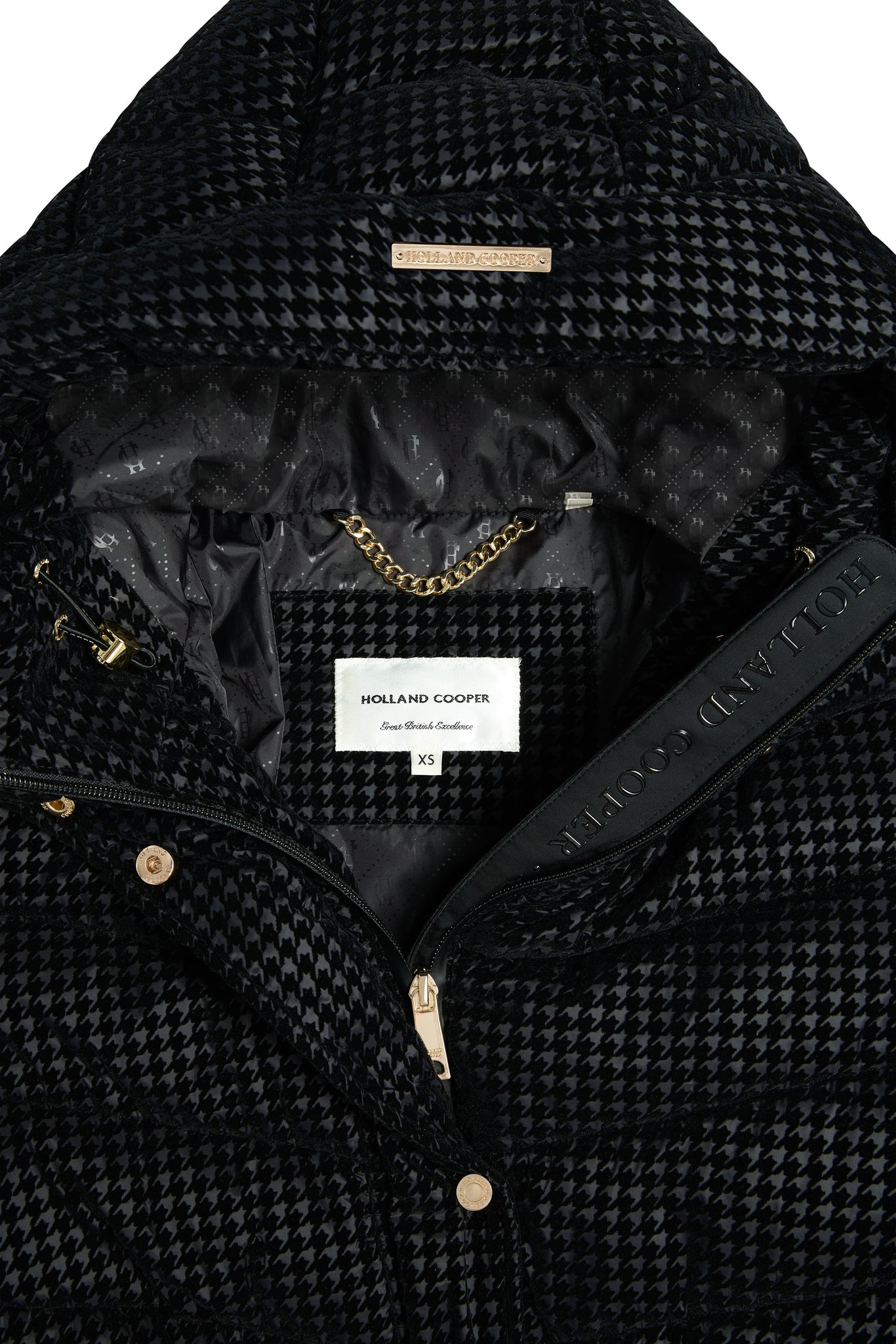 Arosa Jacket (Black Mini Flock)