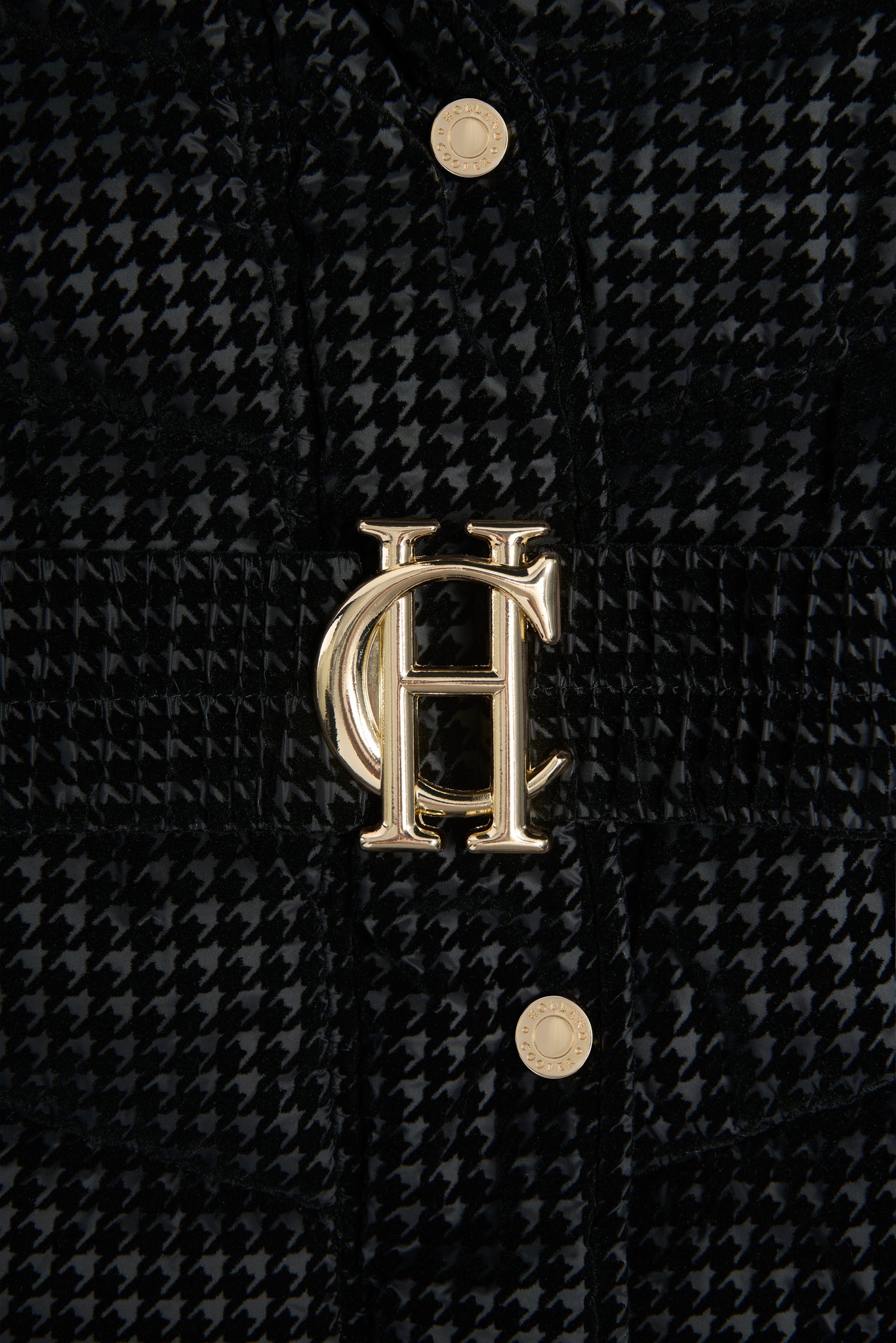 Arosa Jacket (Black Mini Flock)