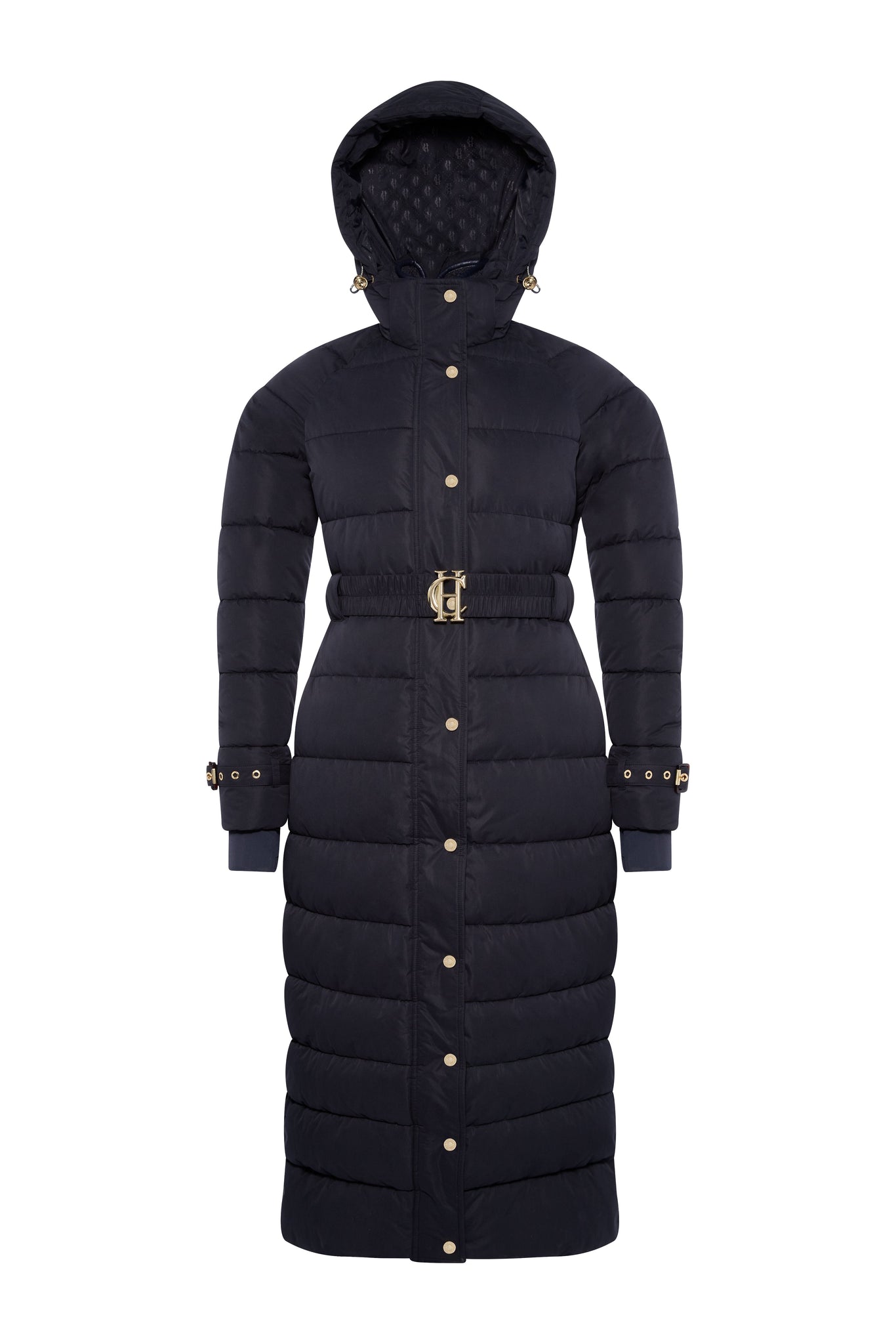 Arosa Luxe Longline Coat (Ink Navy)