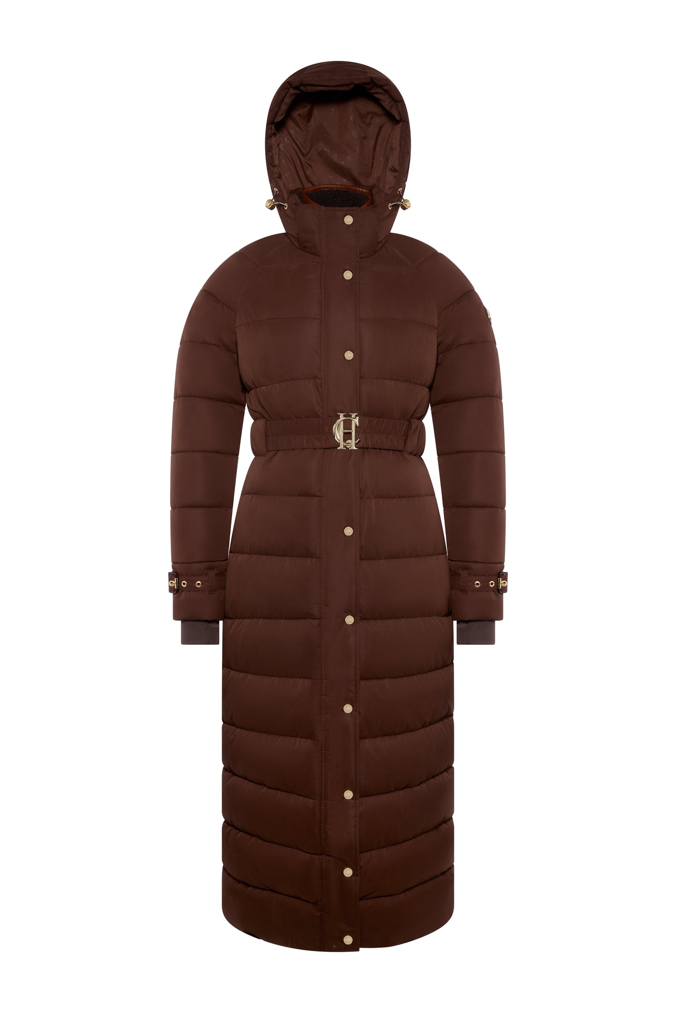 Arosa Luxe Longline Coat (Walnut)