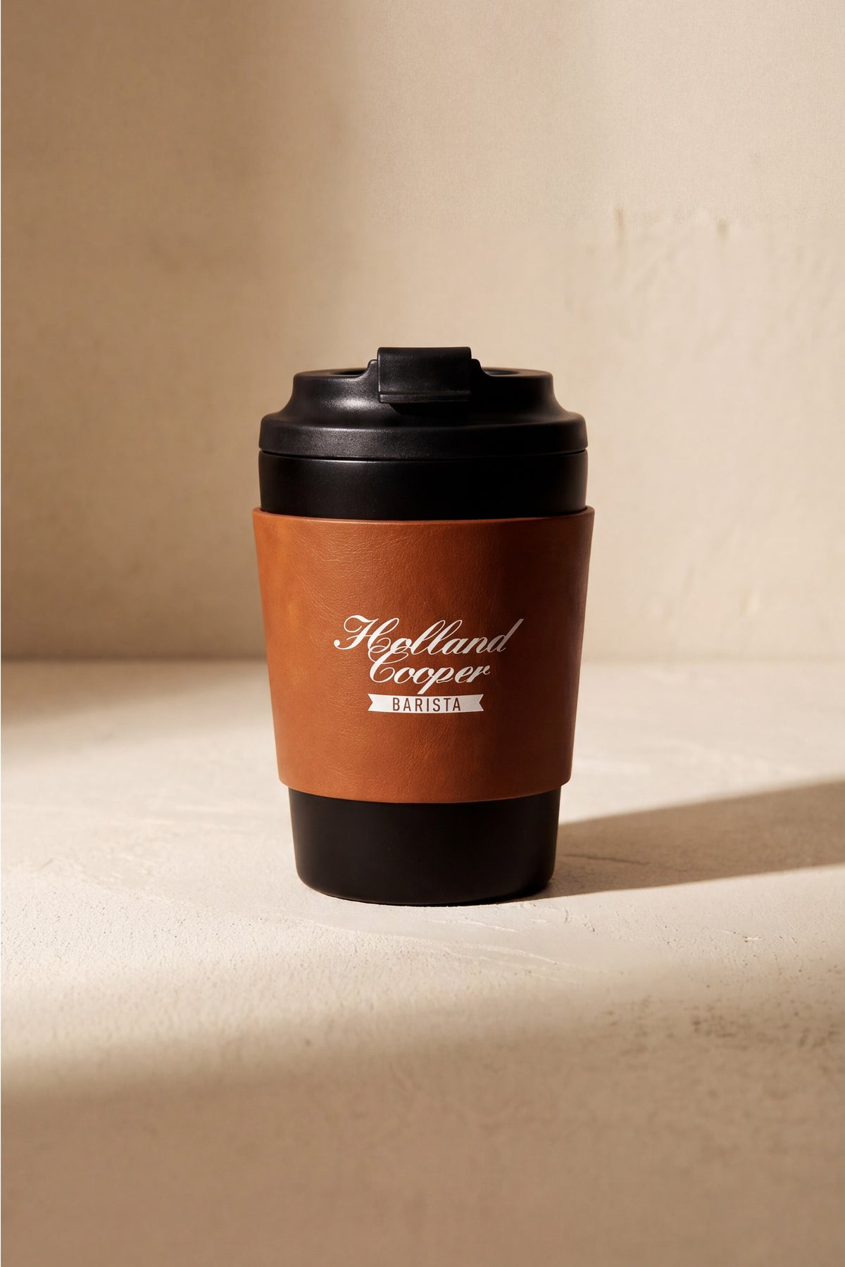 HC Coffee Cup (Black Tan)