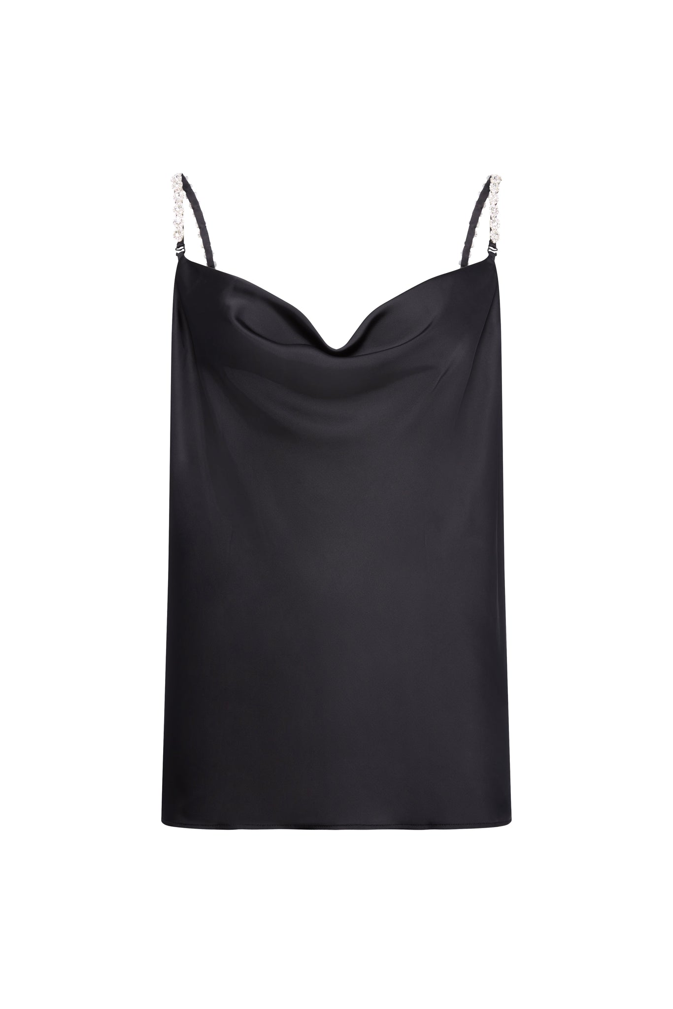 Aurora Vest (Black Satin)