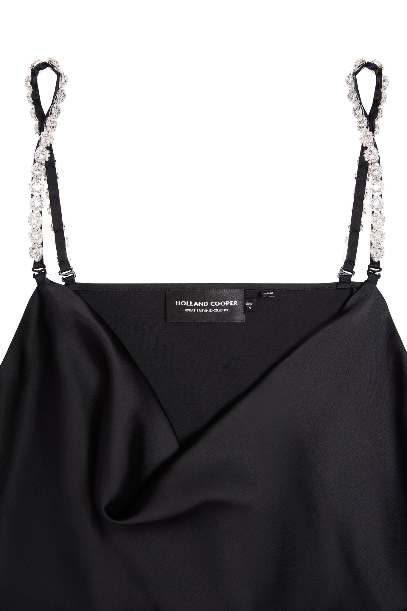 Aurora Vest (Black Satin)