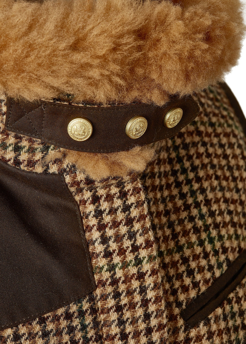 Aviator Gilet (Hailes Green Tweed)