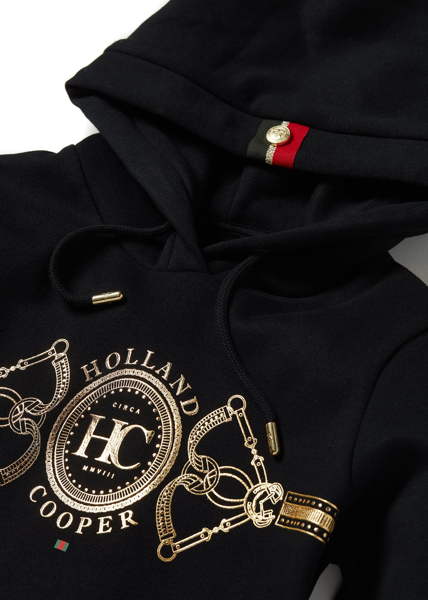 Bespoke Stirrup Hoodie (Black)