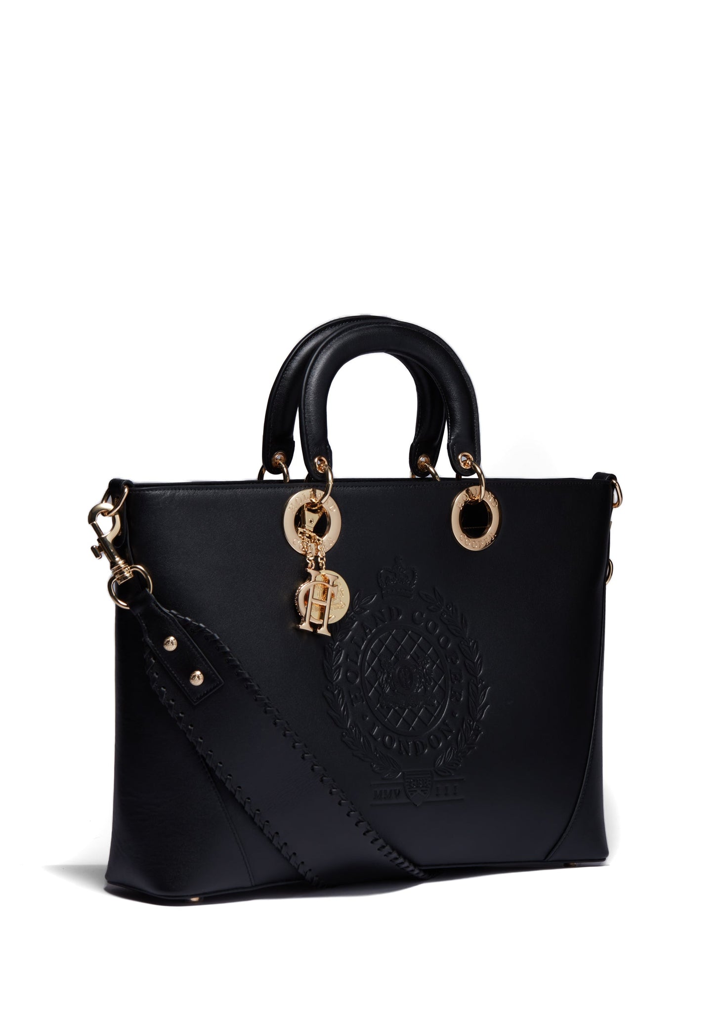 Regency Leather Tote (Black)