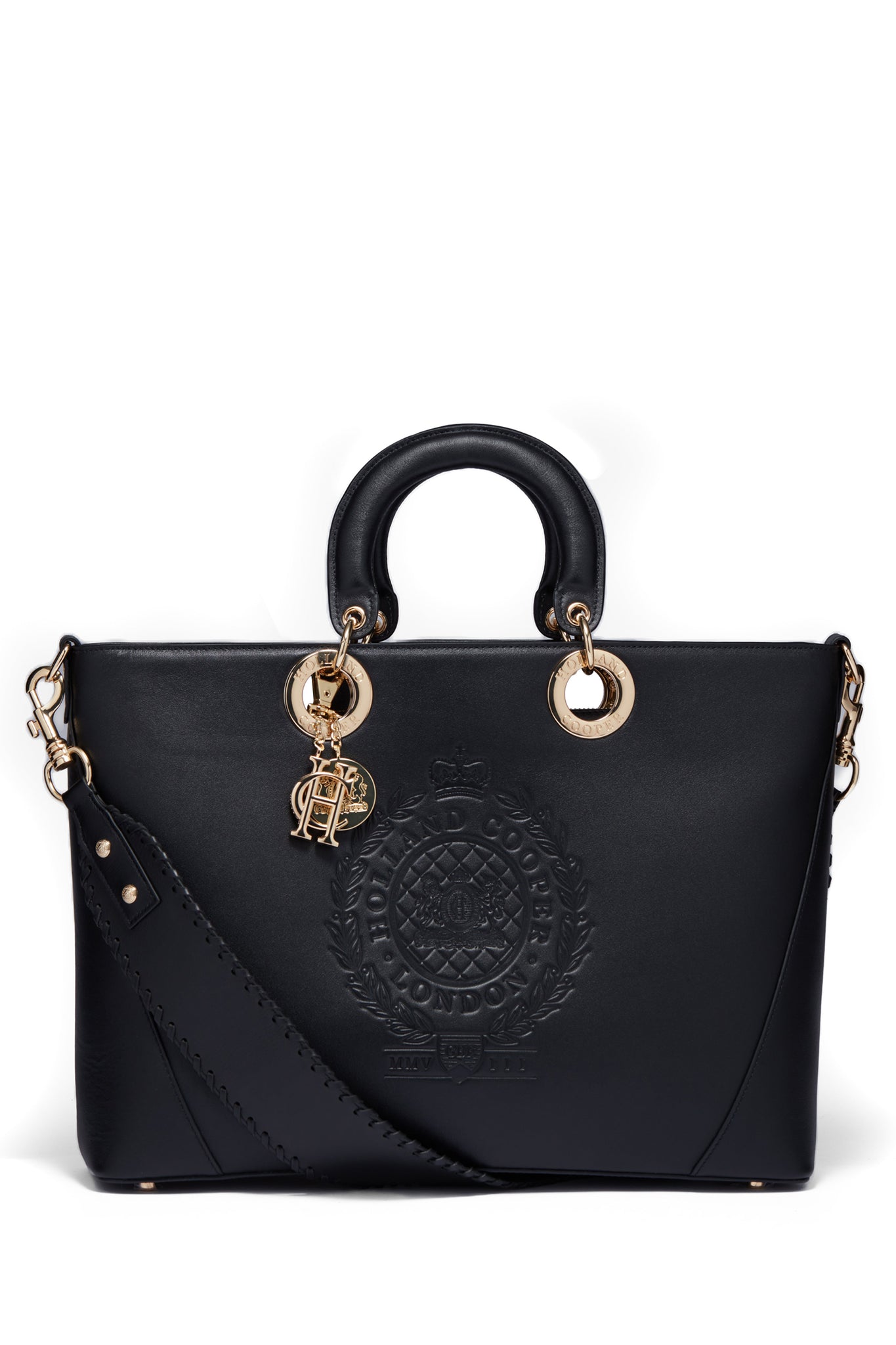 Regency Leather Tote (Black)