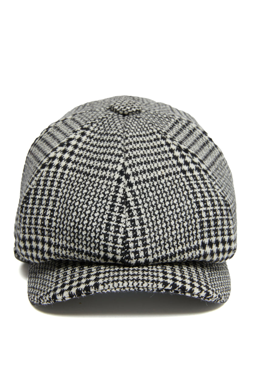 Baker Boy Cap (Prince of Wales Mono)