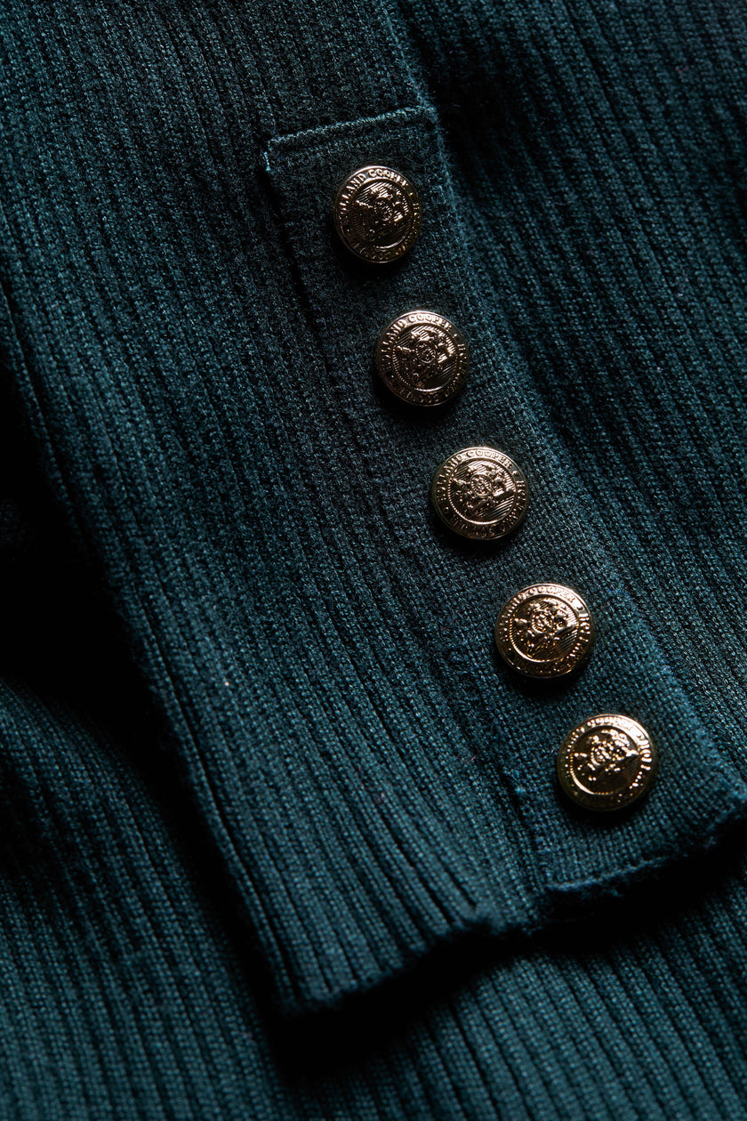 Bardot Knit (Deep Emerald)