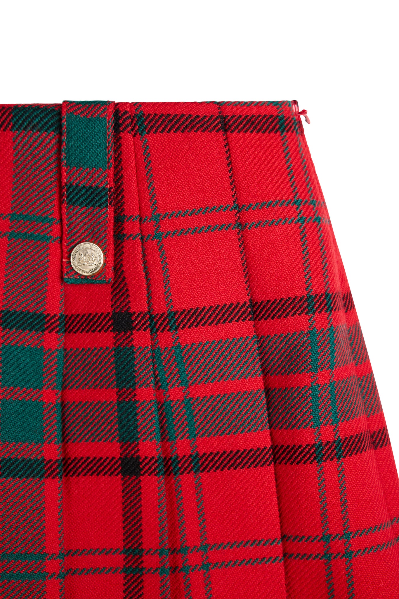 Belgravia Mini Skirt (Red Tartan)