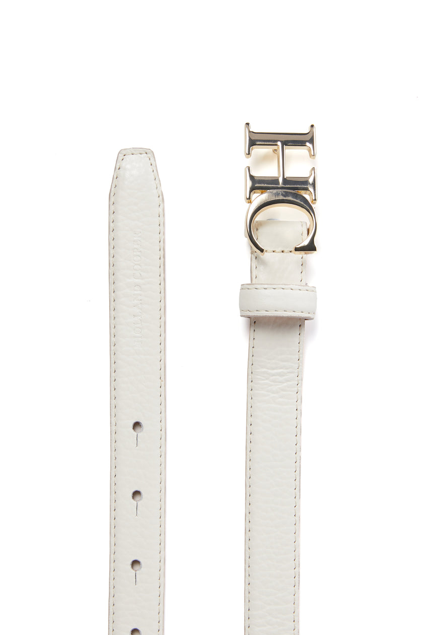 Atelier Ultra Slim Belt (Off White)