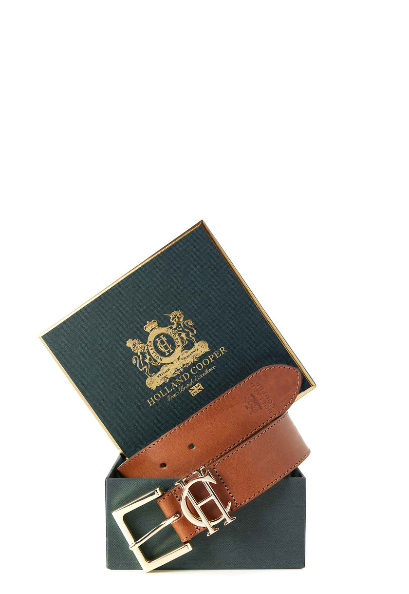 HC Classic Logo Belt (Tan)