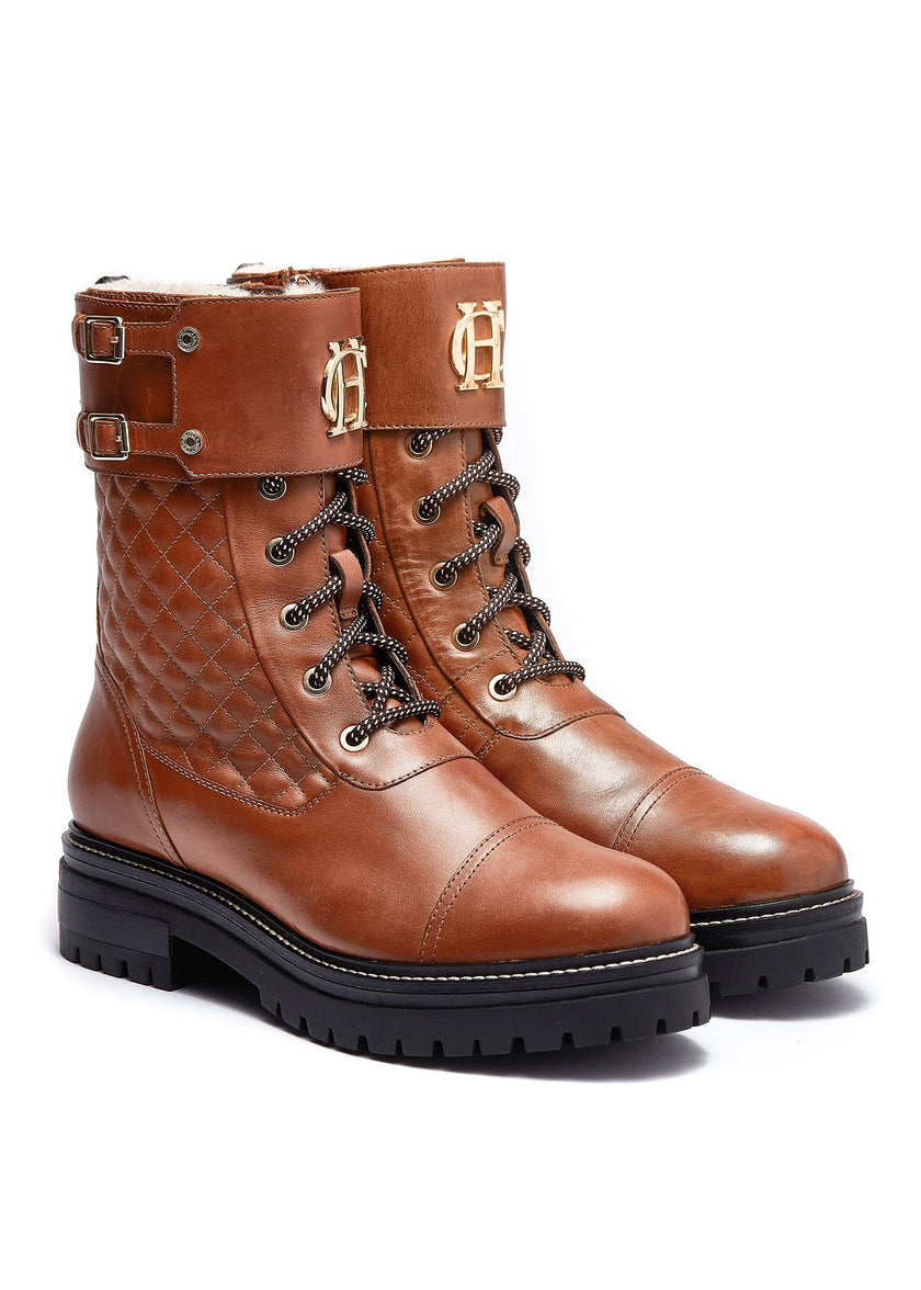 Camden Biker Boot (Tan)