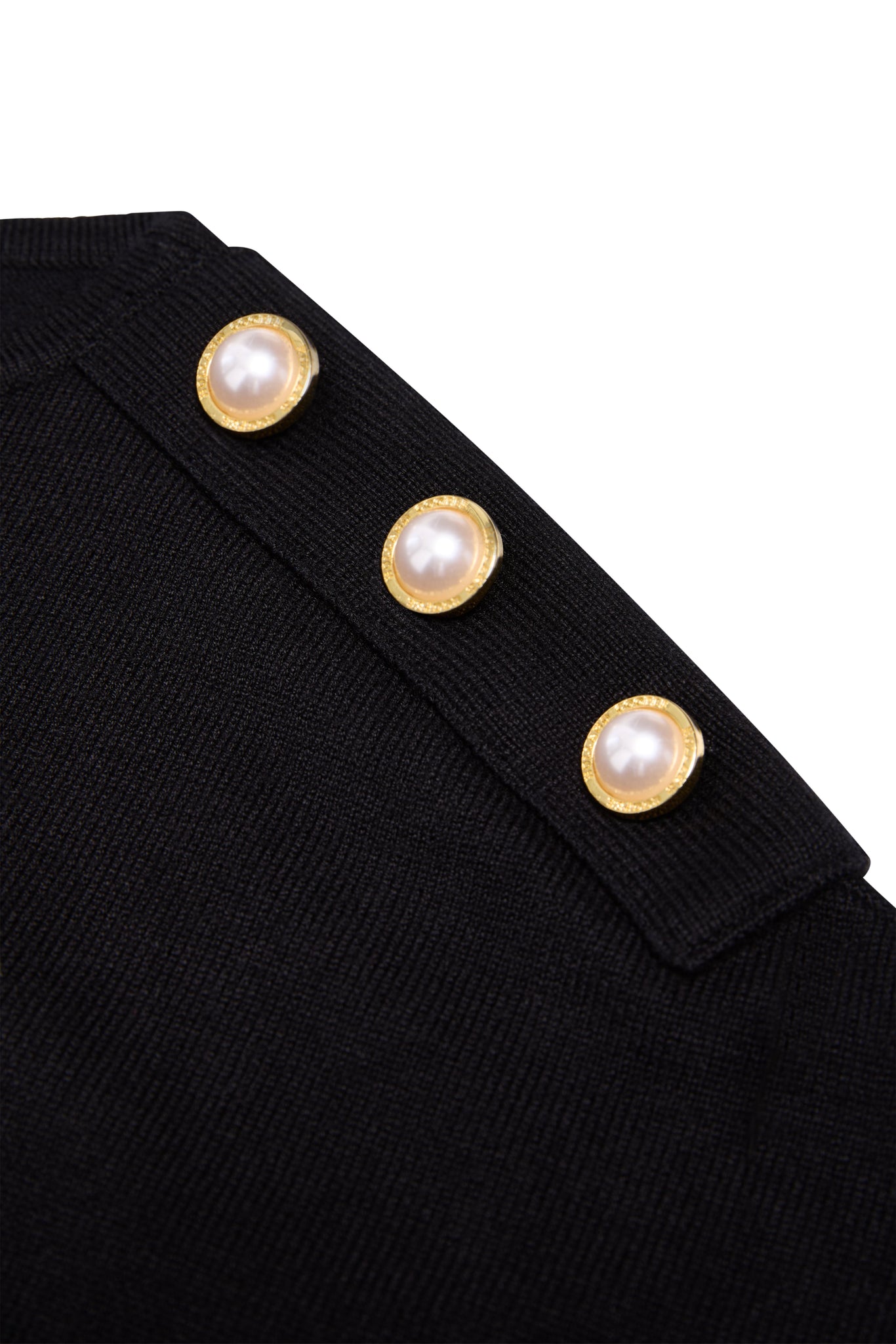 Boat Neck Cape (Black)