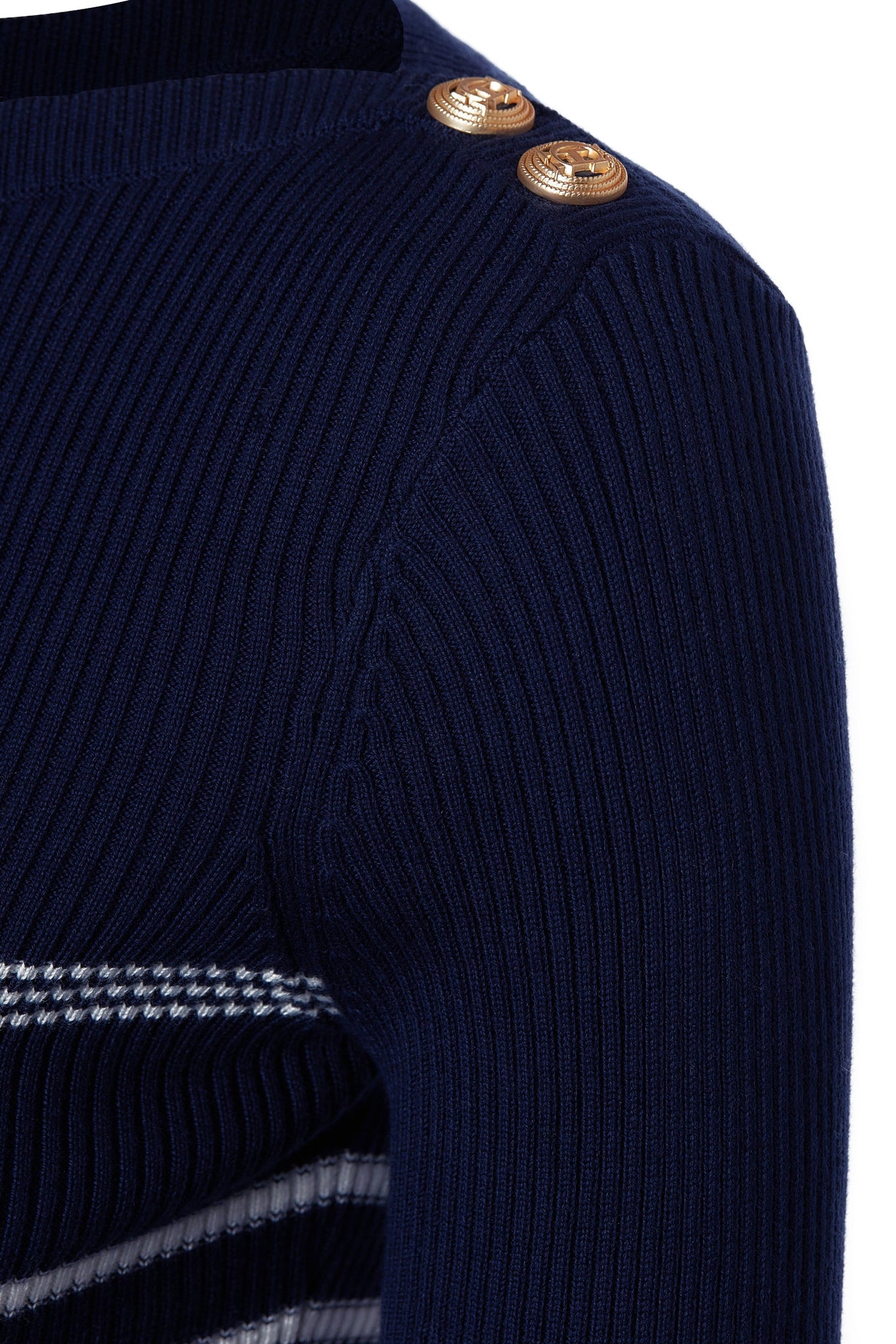 Bretton Boat Neck Knit (Ink Navy)