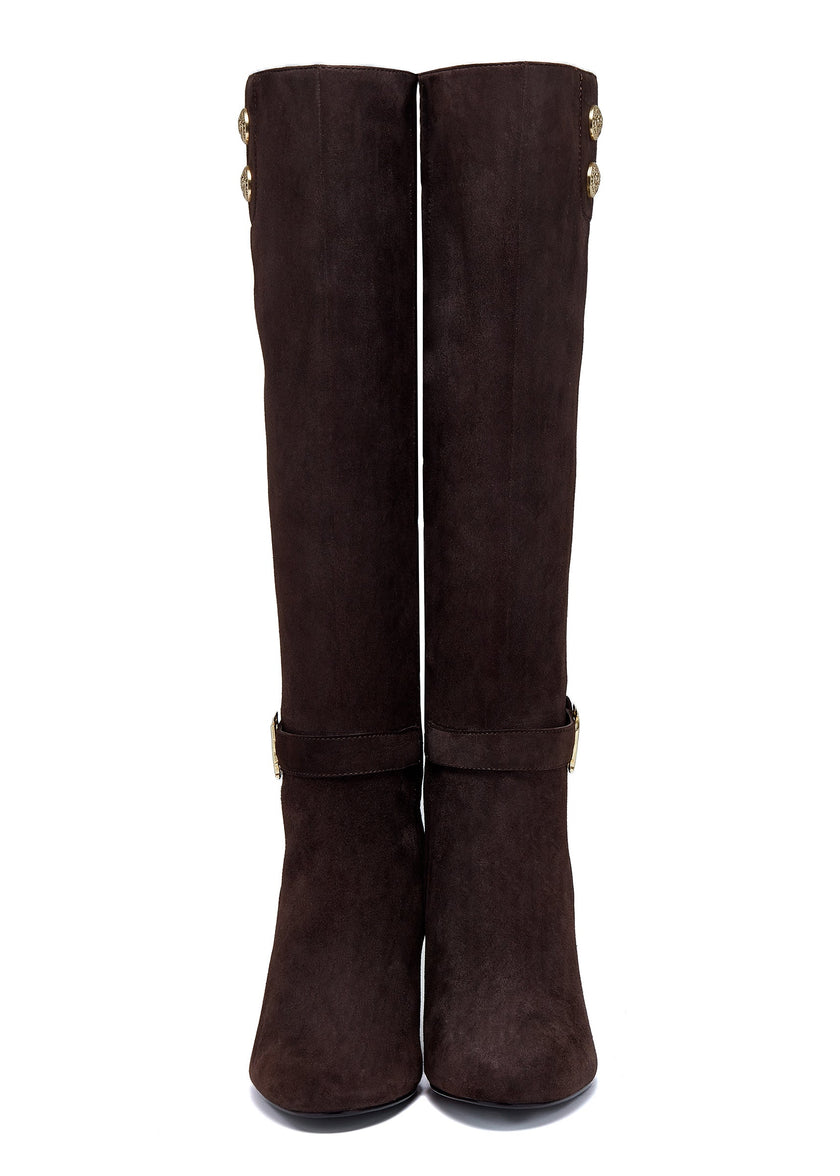 Marlborough Knee Boot (Chocolate)