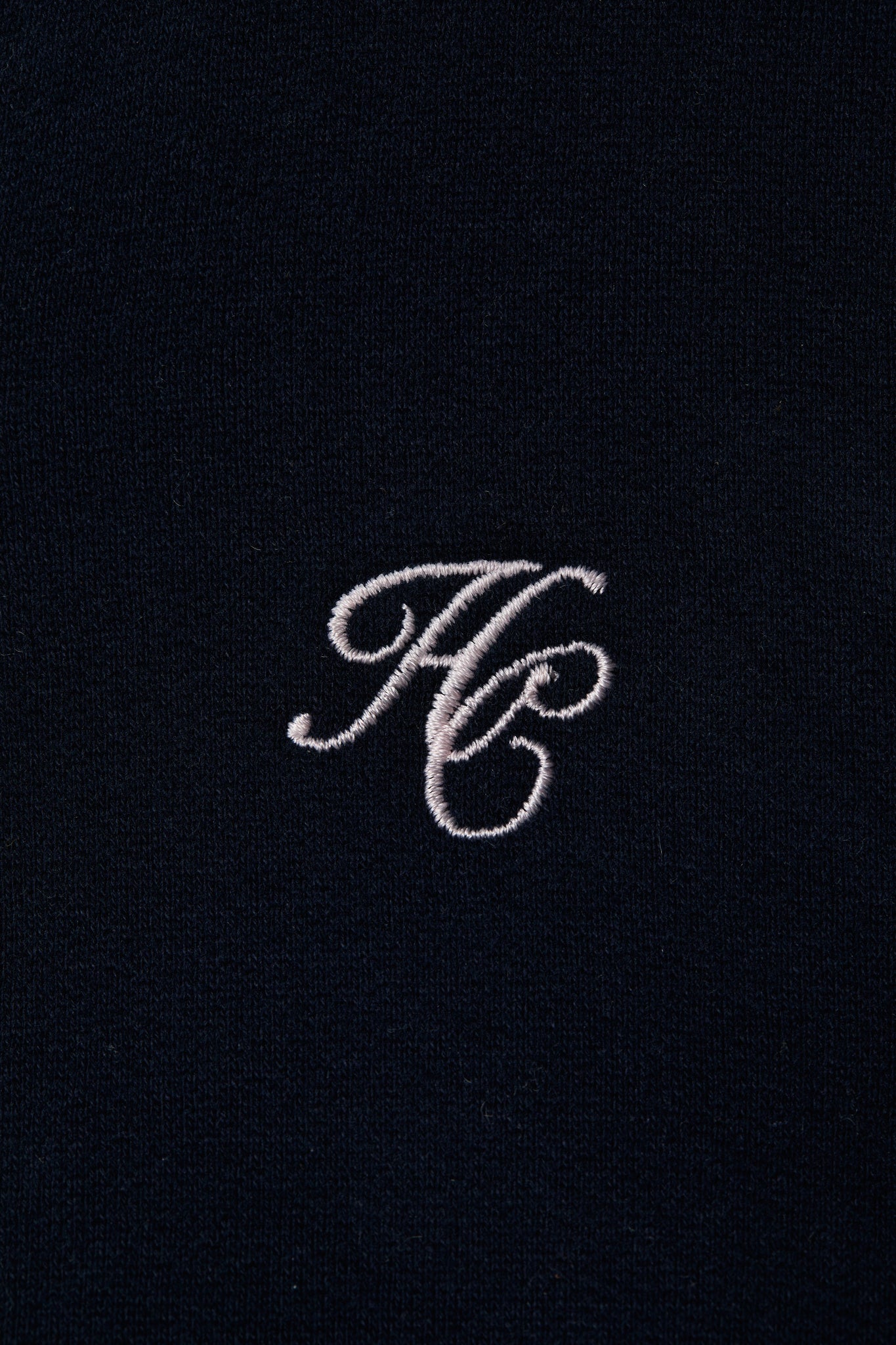 Burford Quarter Zip Neck Sweat (Ink Navy)