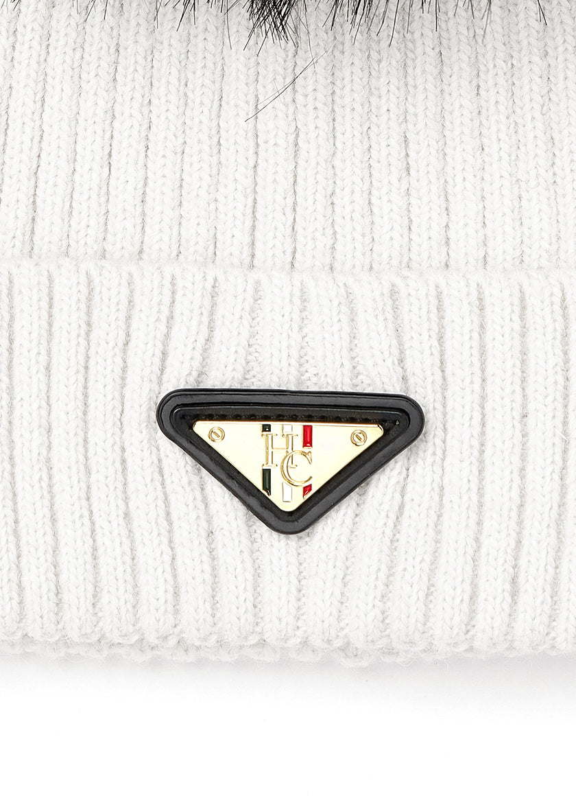 Burghley Bobble Hat (Cream)