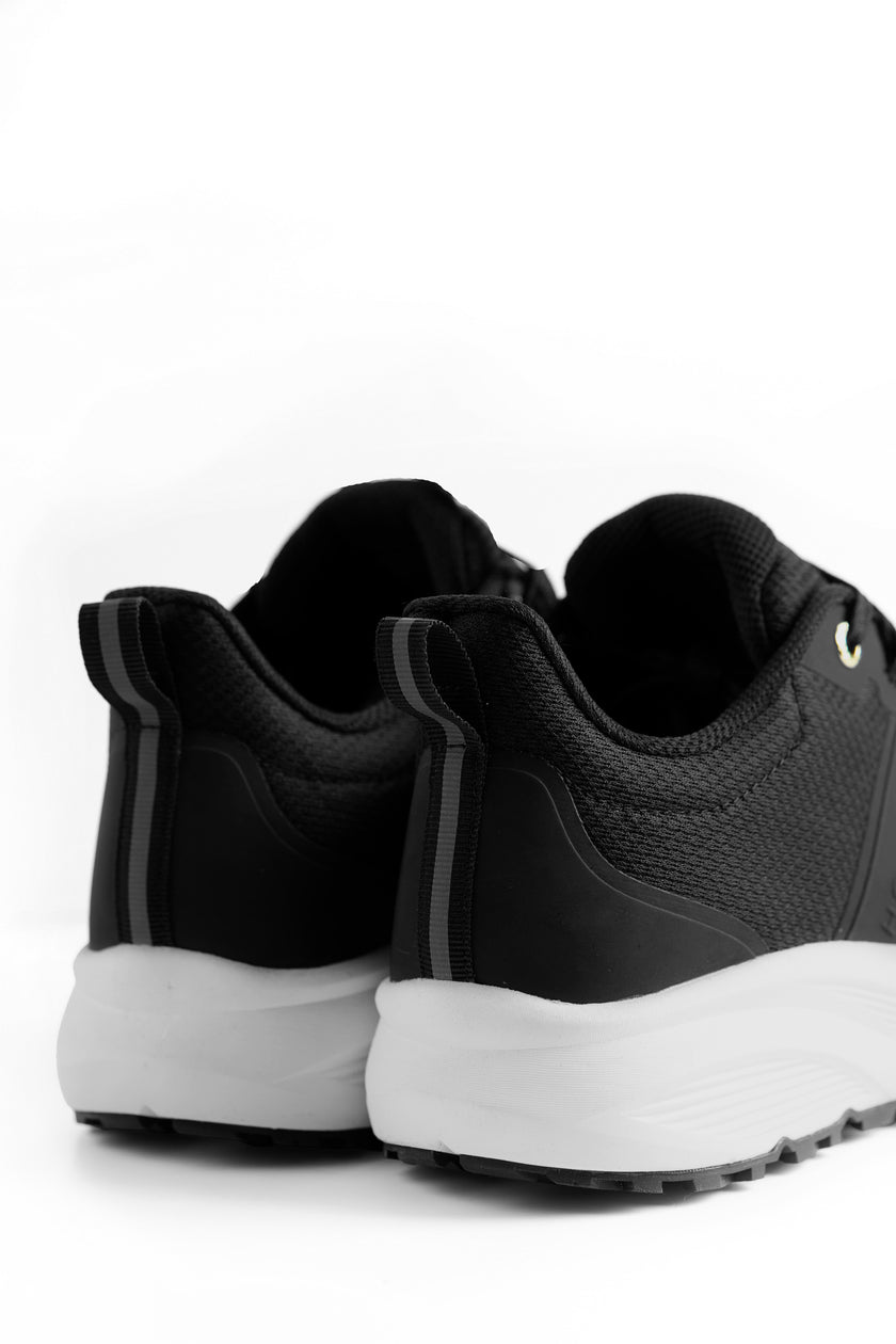 Burghley Waterproof Trainer (Black)