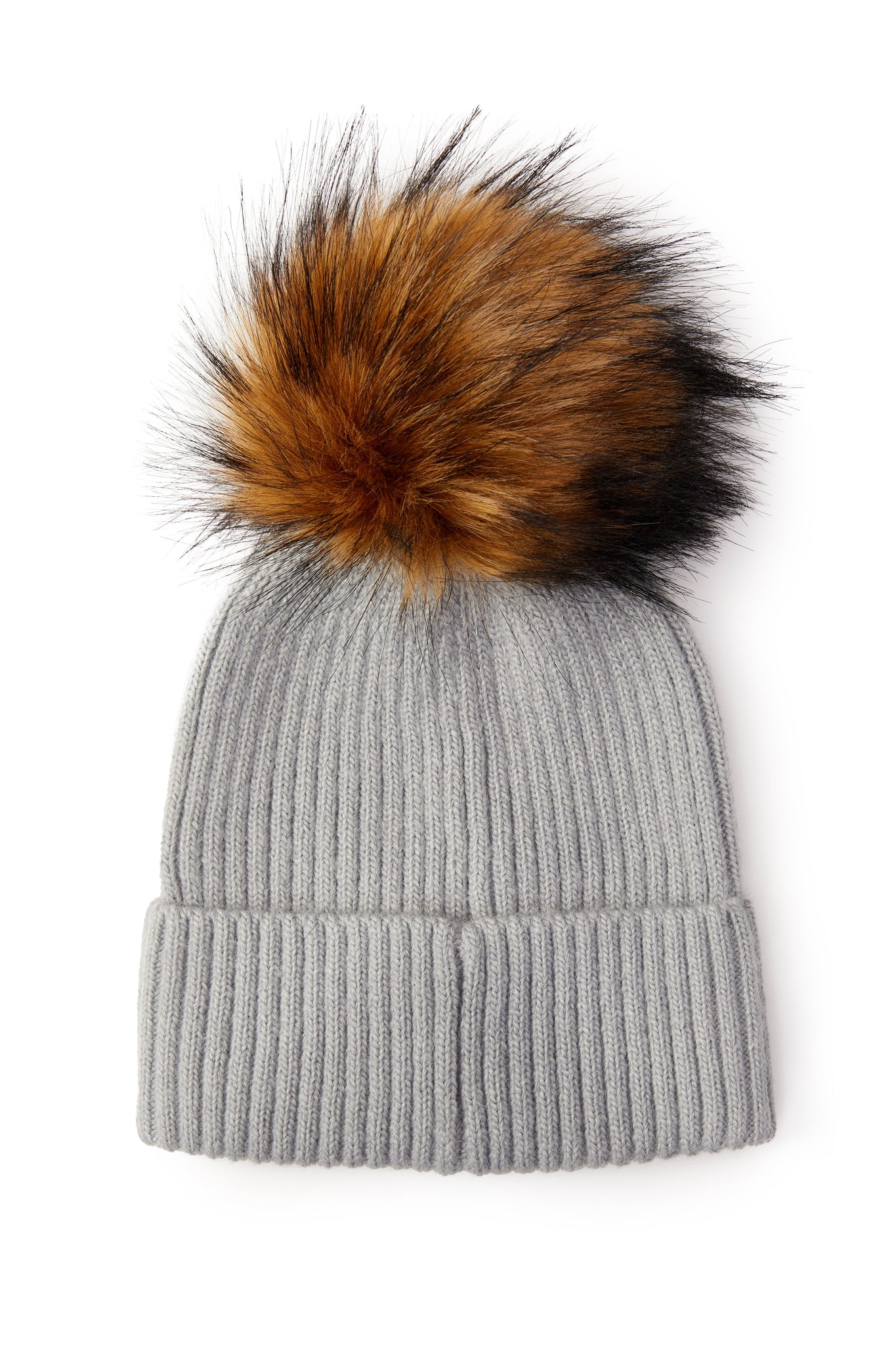 Burghley Bobble Hat (Soft Grey)