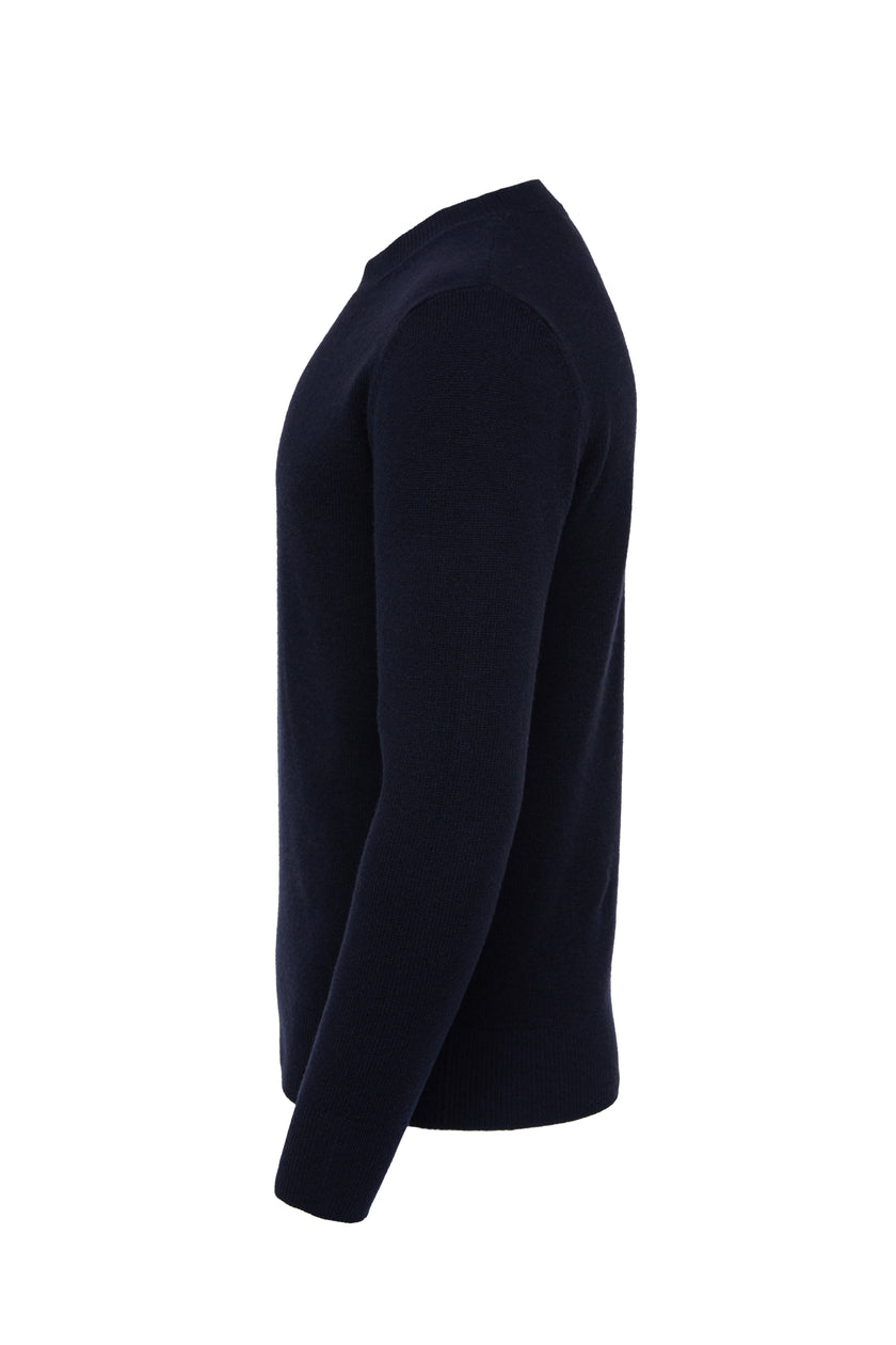 Byron Crew Neck Knit (Navy)