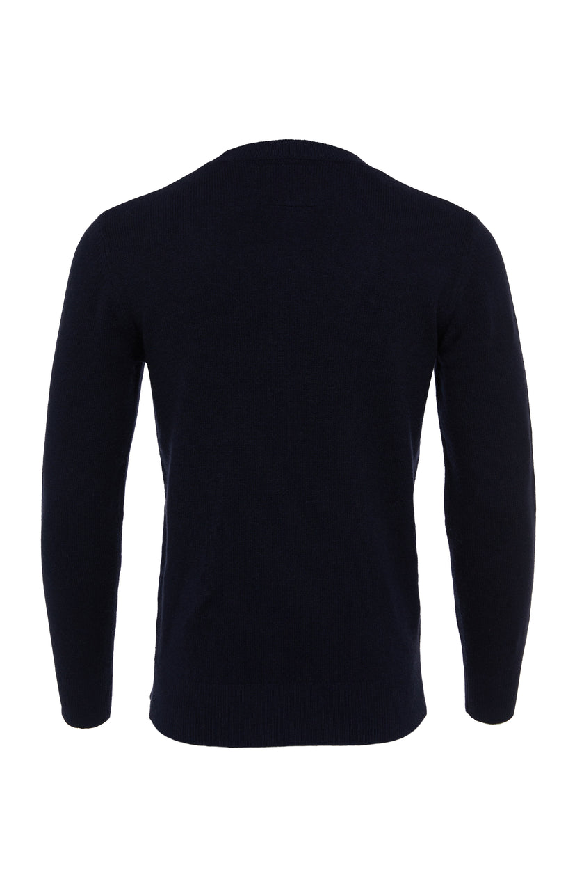 Byron Crew Neck Knit (Navy)