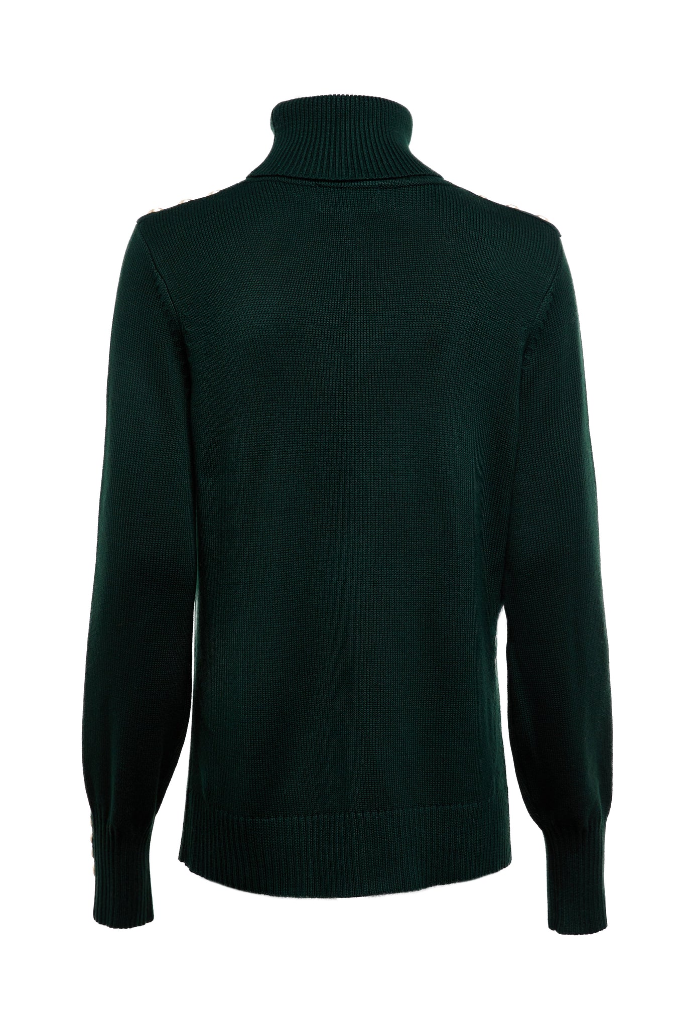 Chamonix Roll Neck Knit (Emerald)